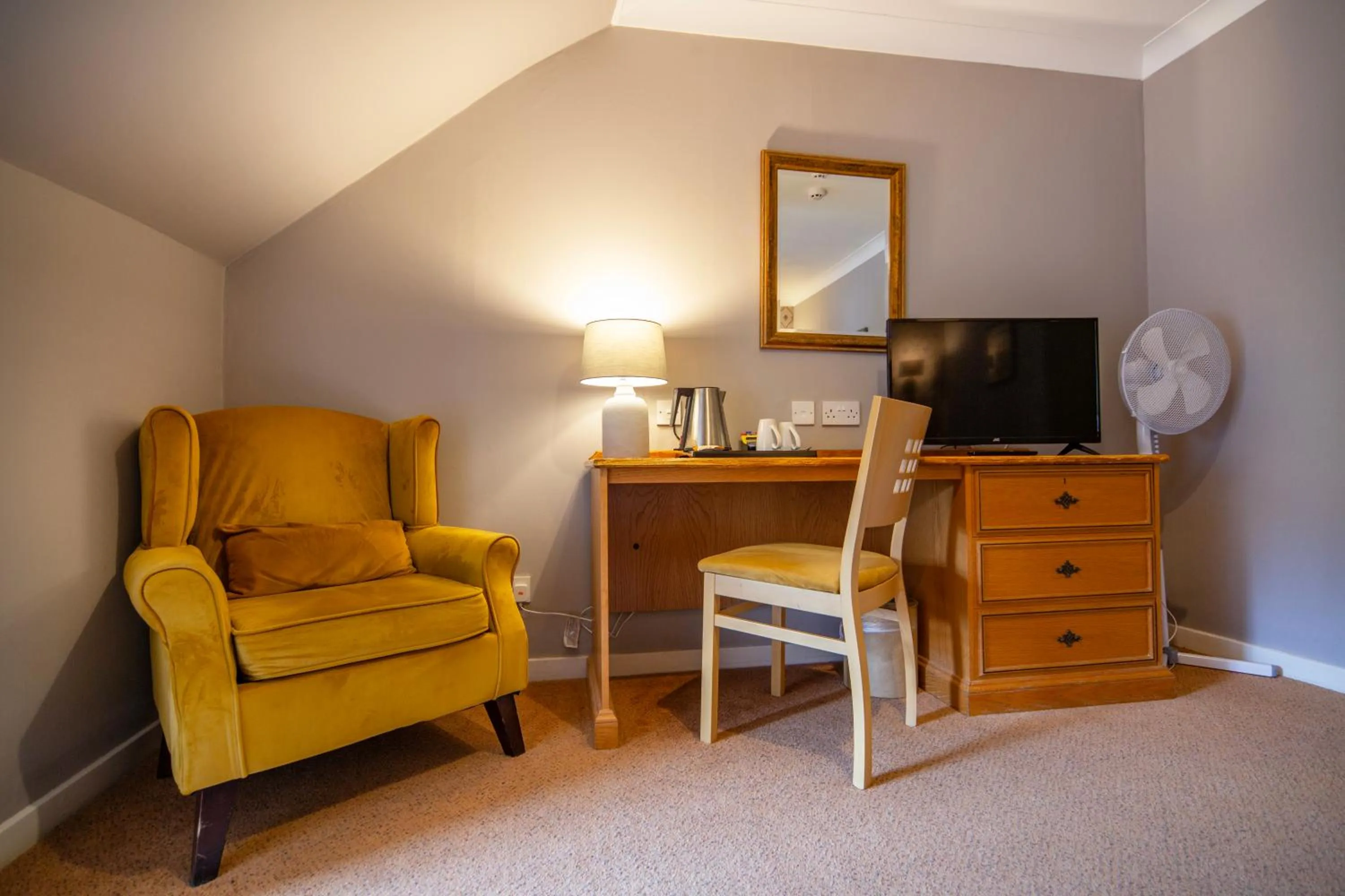 Bedroom in Barony Castle Hotel