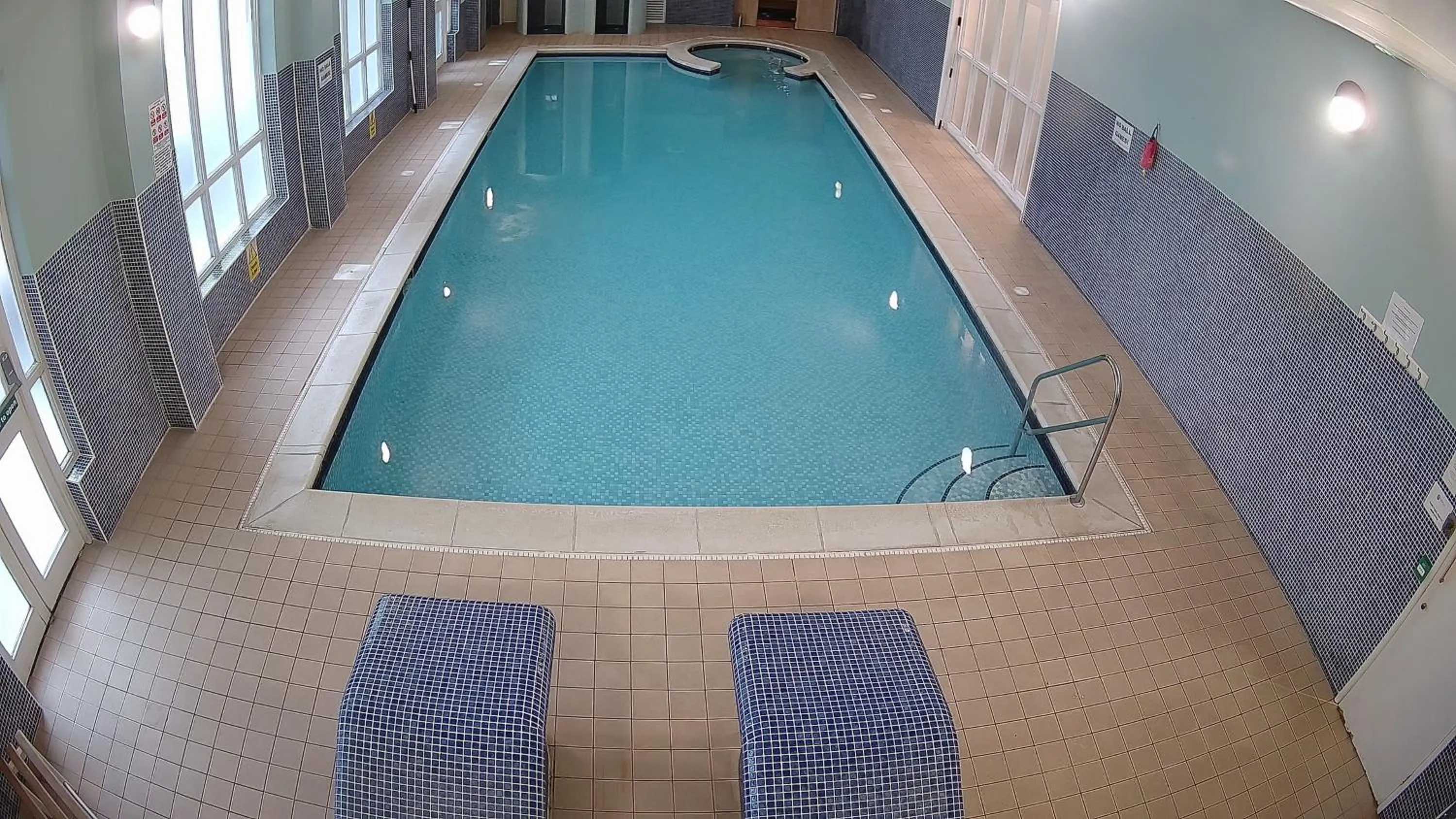 Swimming pool in Barony Castle Hotel