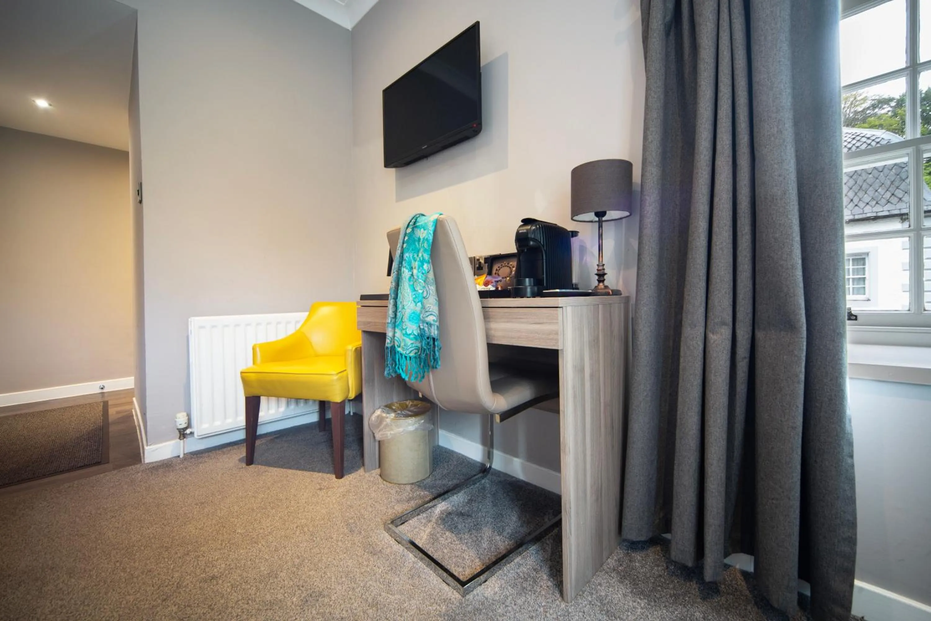 Bedroom in Barony Castle Hotel