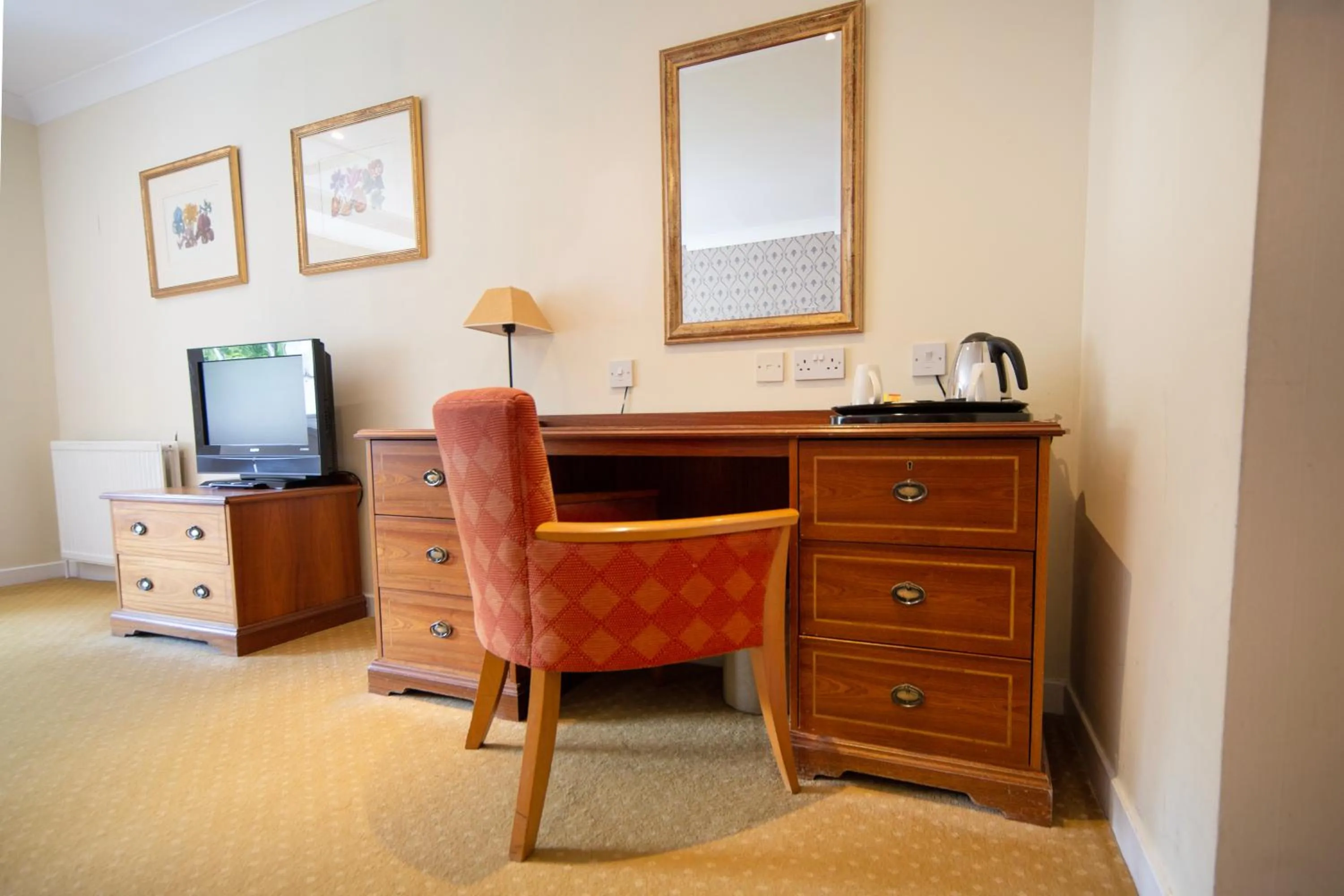 Bedroom in Barony Castle Hotel