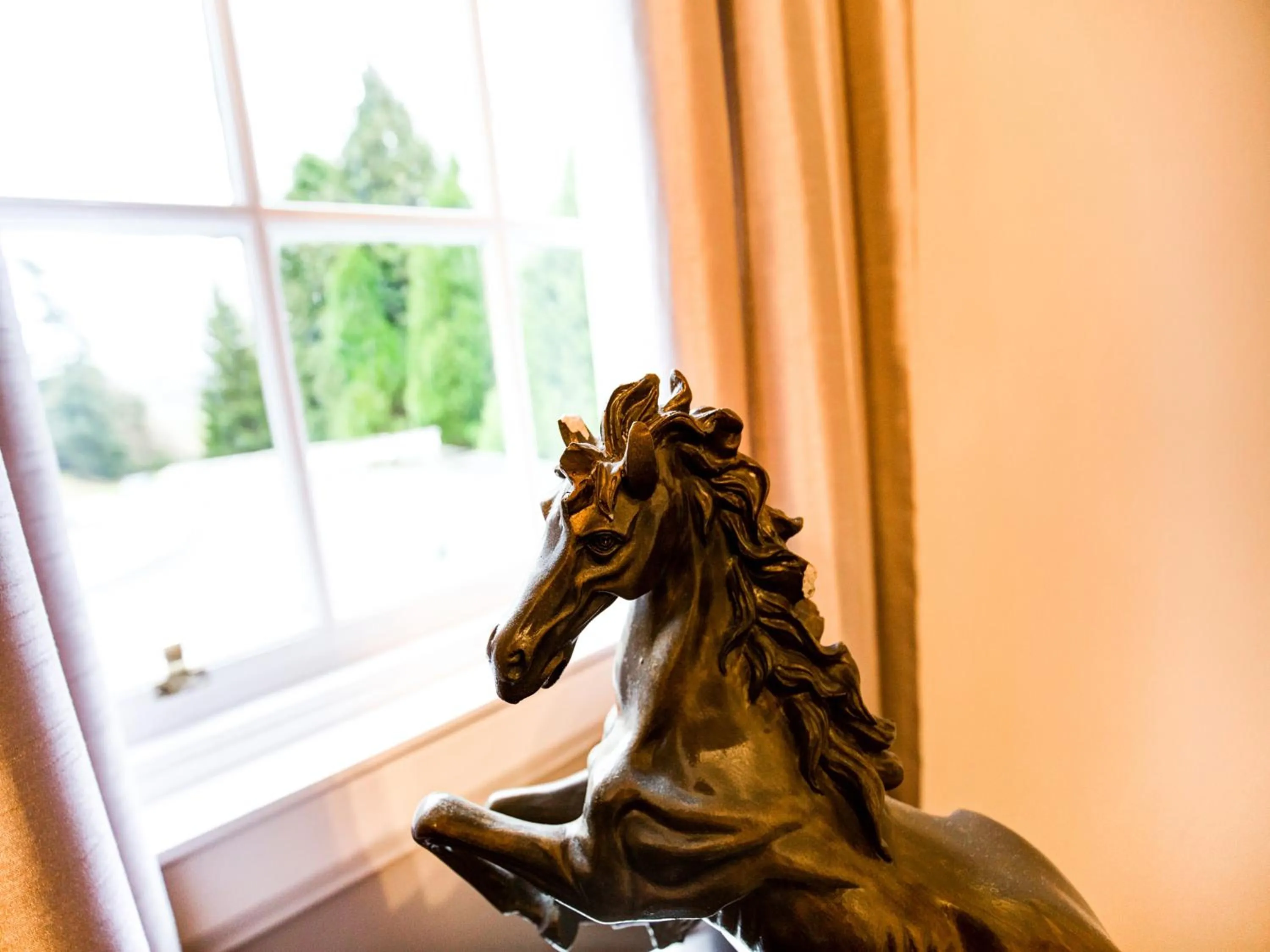 Bedroom in Barony Castle Hotel