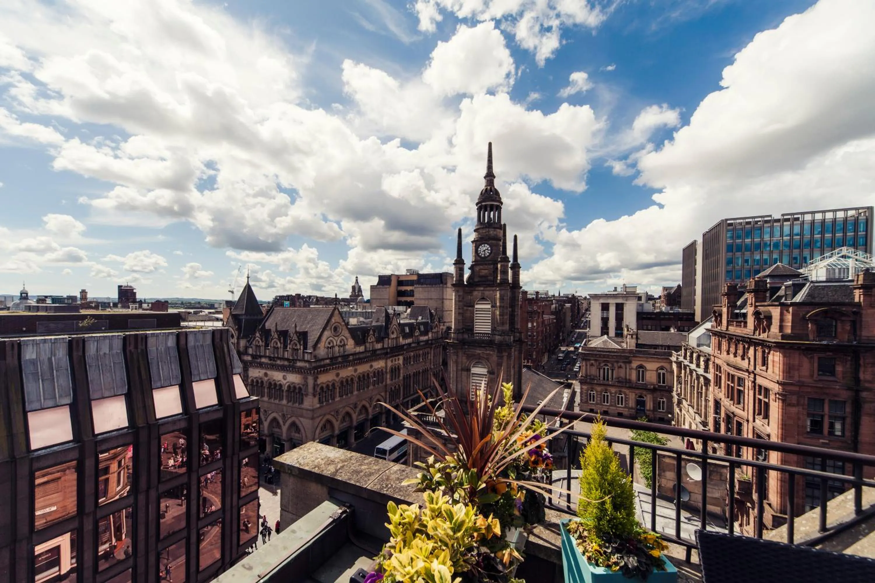 City view in Carlton George Hotel