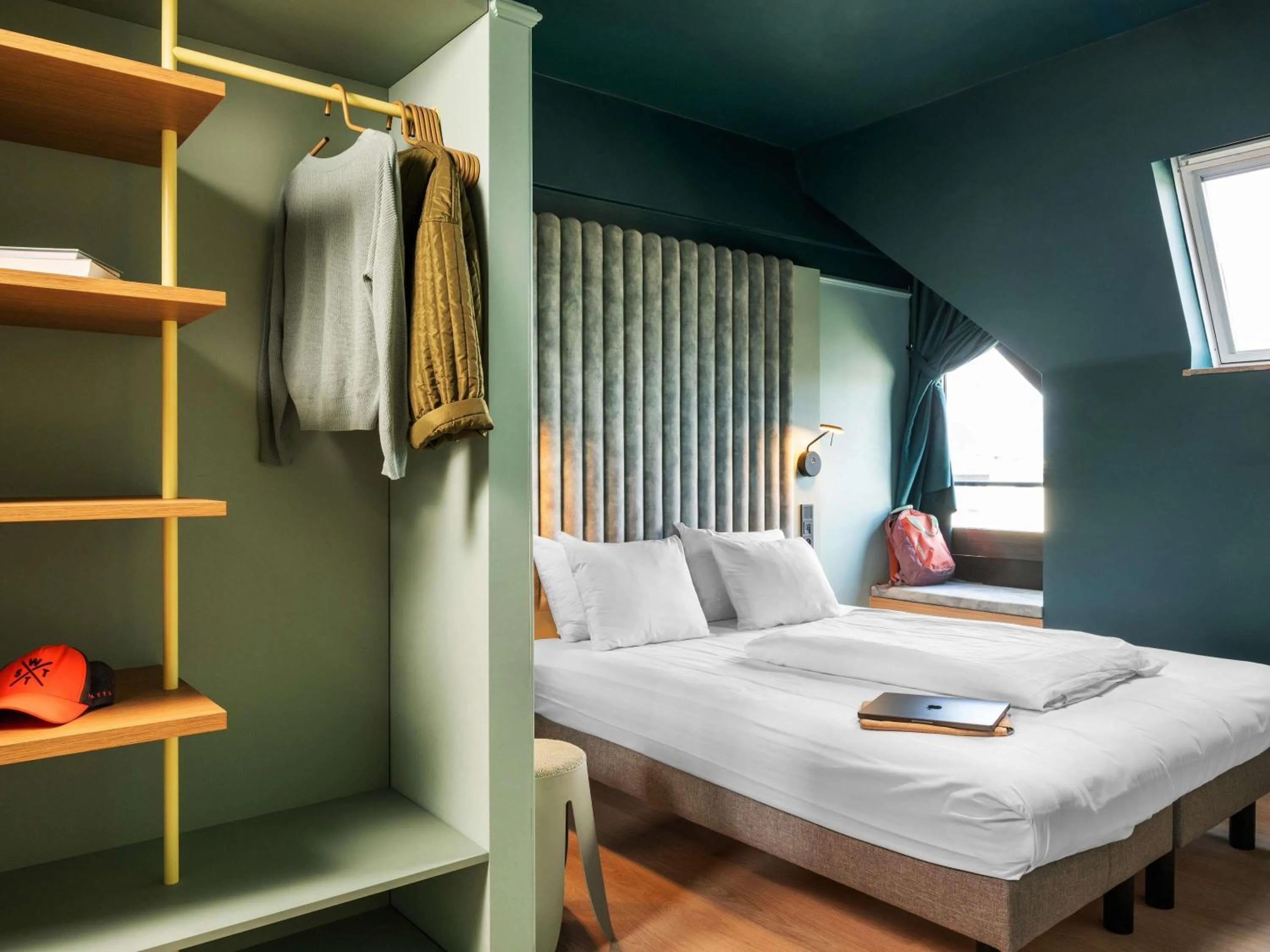 Bedroom, Bed in ibis Styles Hasselt City Centre