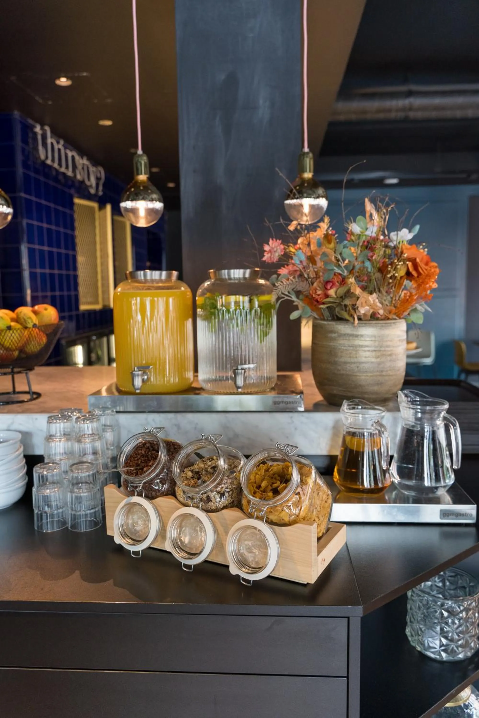 Decorative detail in YUP Hotel