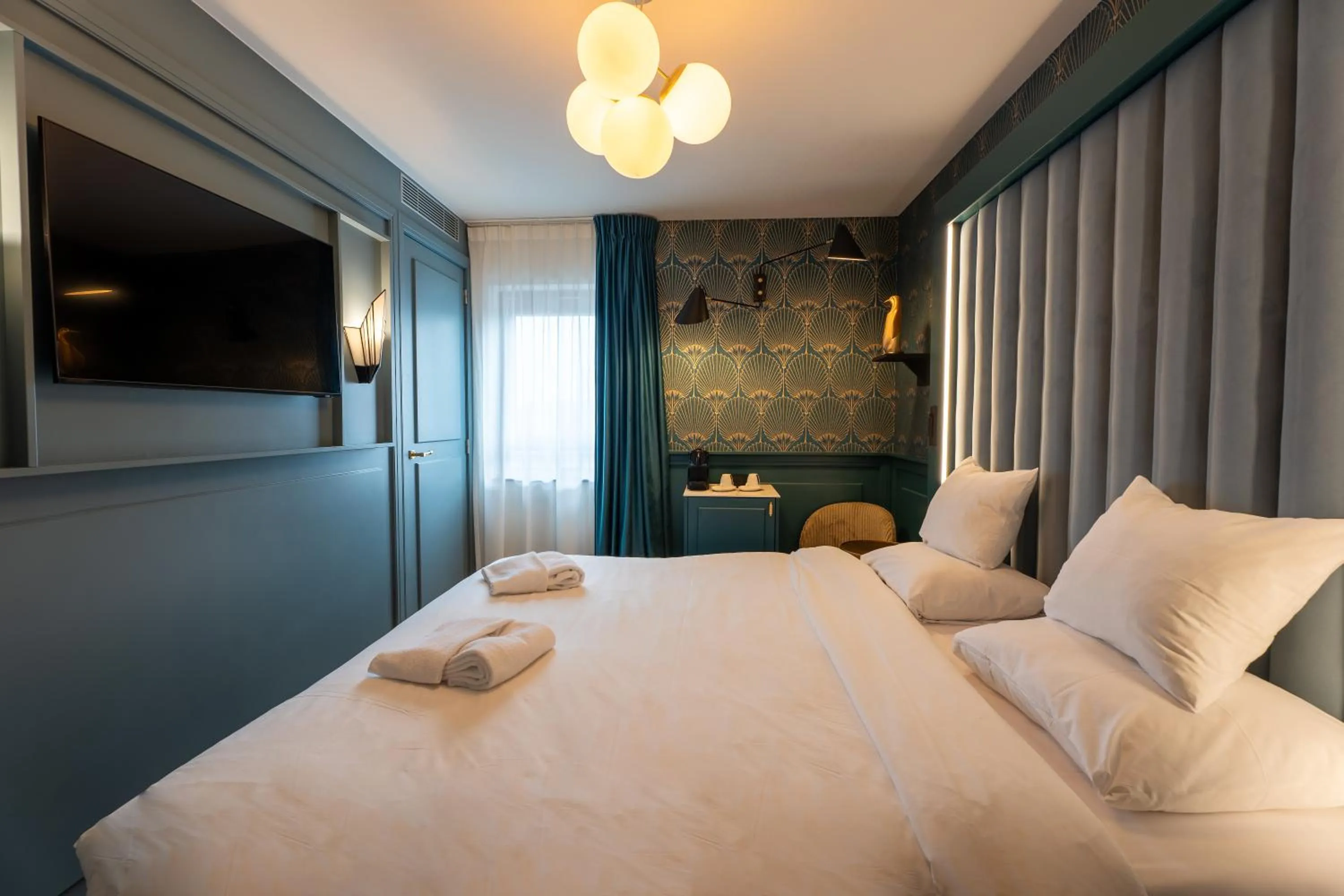 TV and multimedia, Bed in YUP Hotel