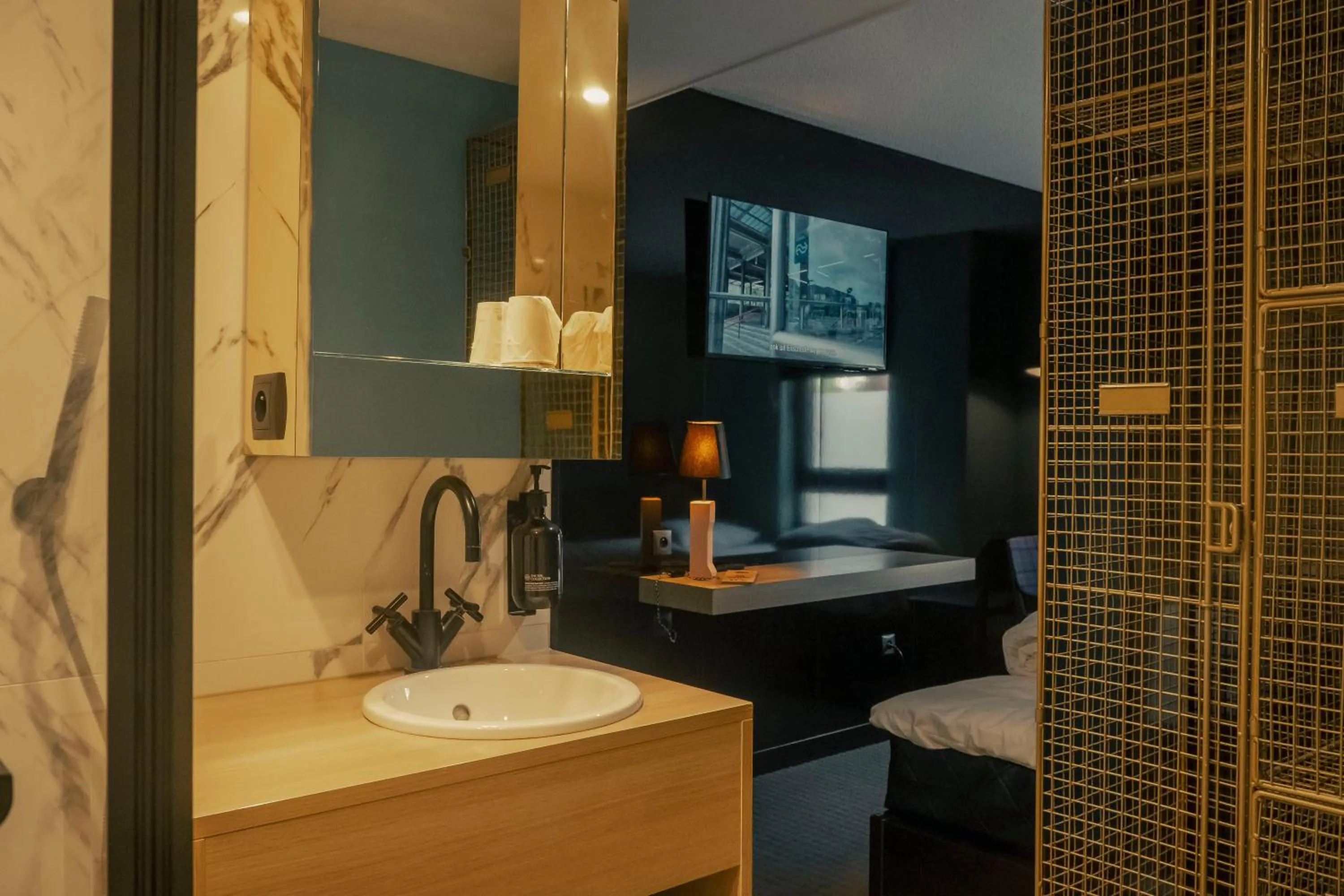 Bathroom in YUP Hotel