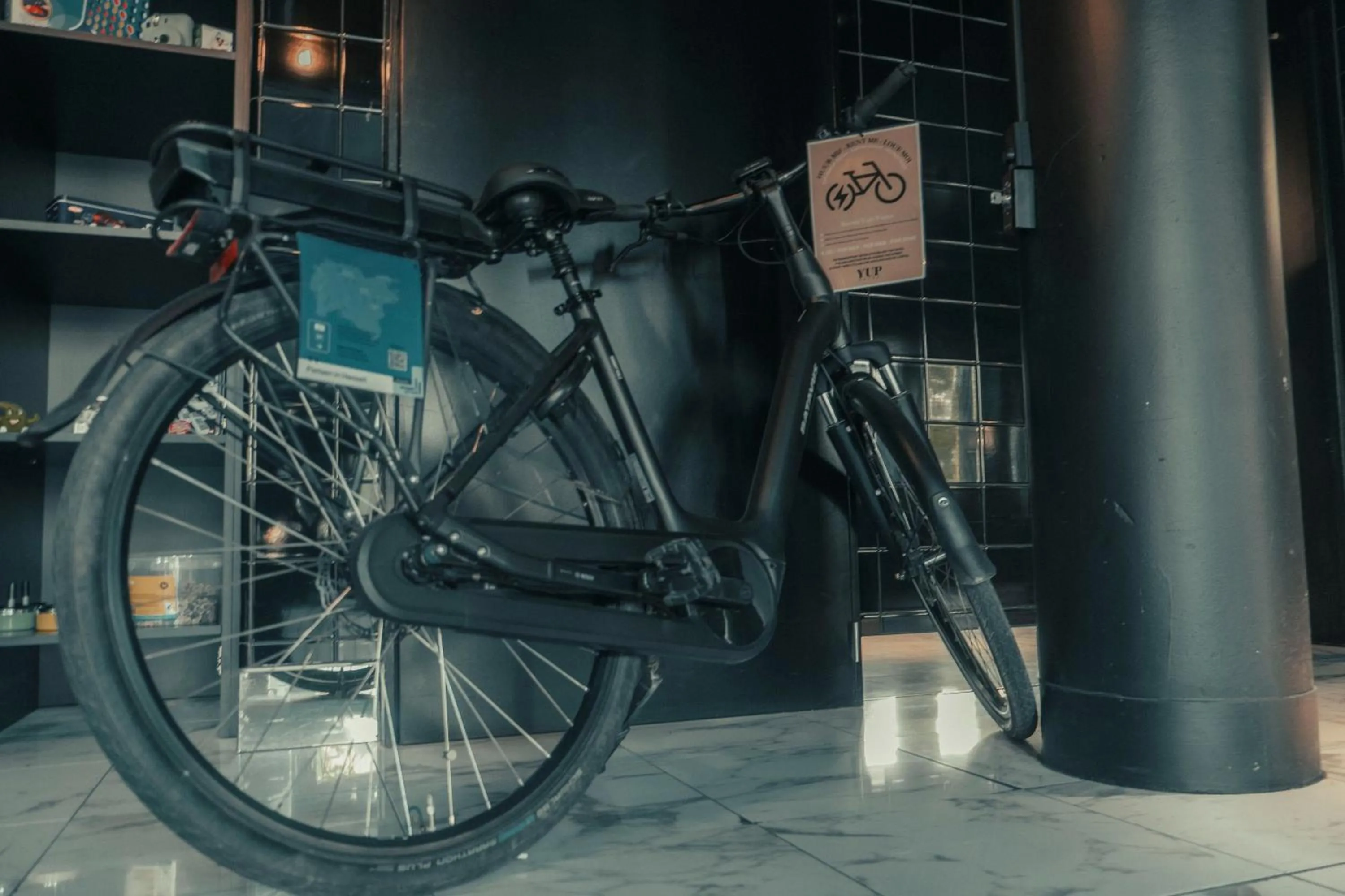 Cycling in YUP Hotel