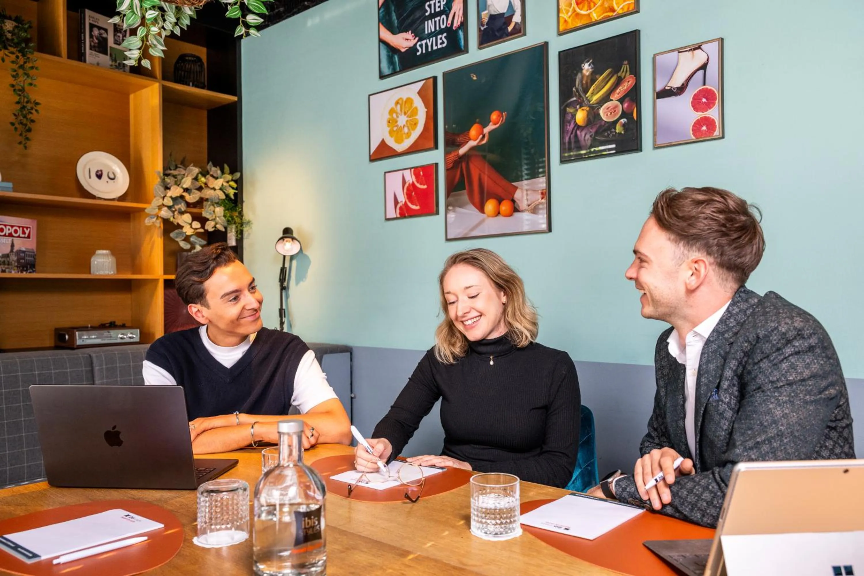 People in ibis Styles Hasselt City Centre