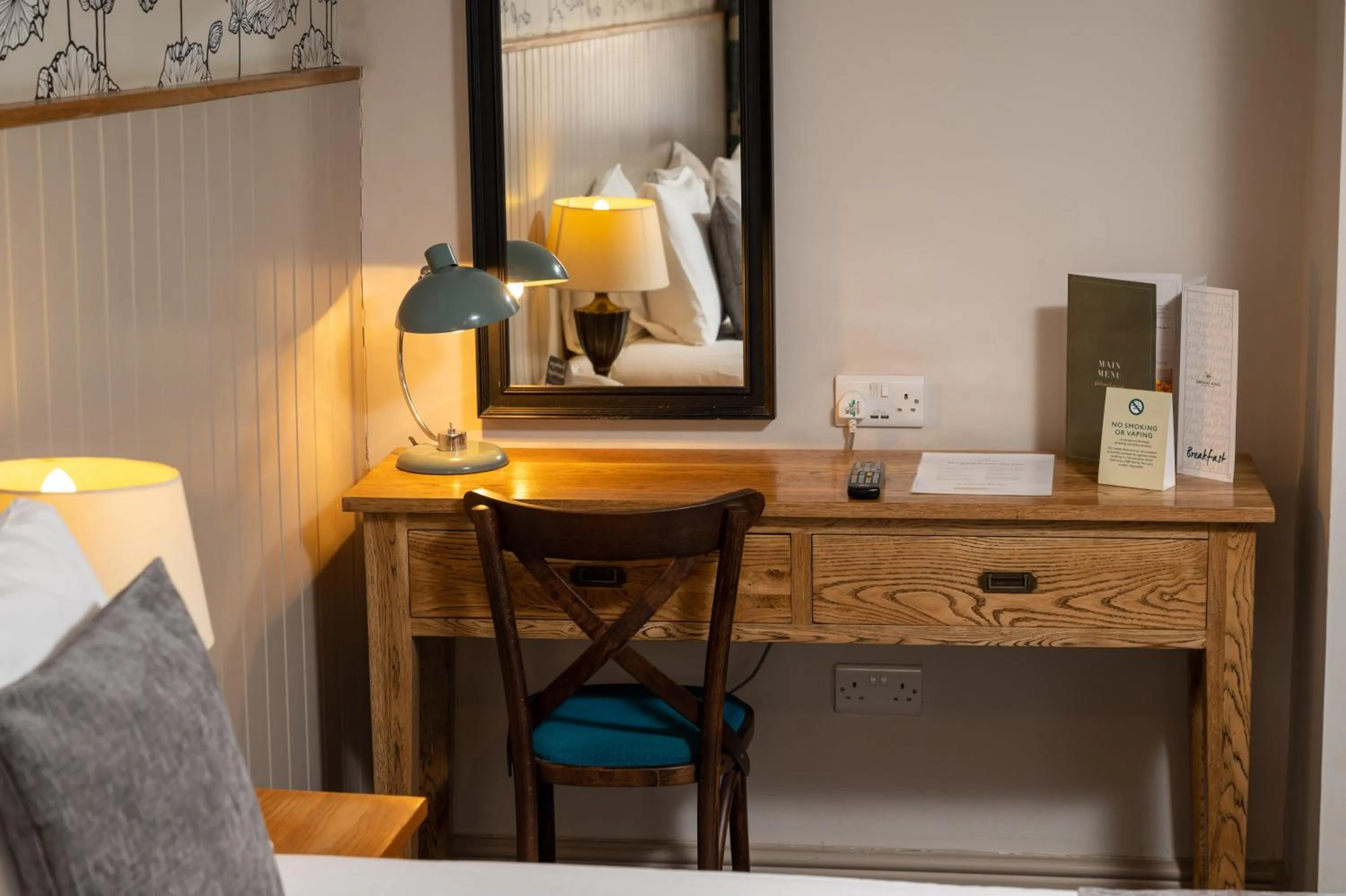 Bedroom, Bed in Cedars Inn by Greene King Inns