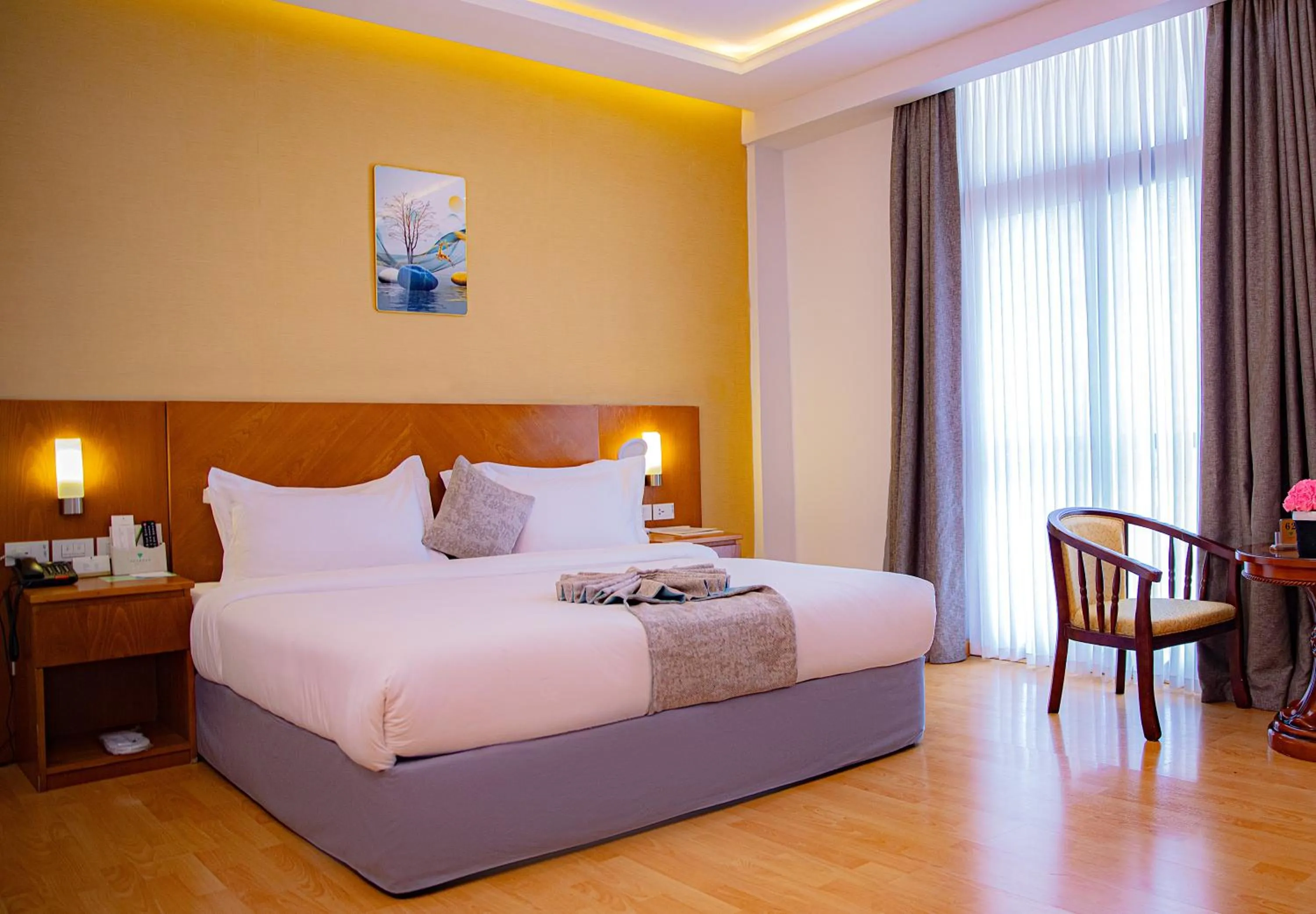 Bedroom in Azzeman Hotel