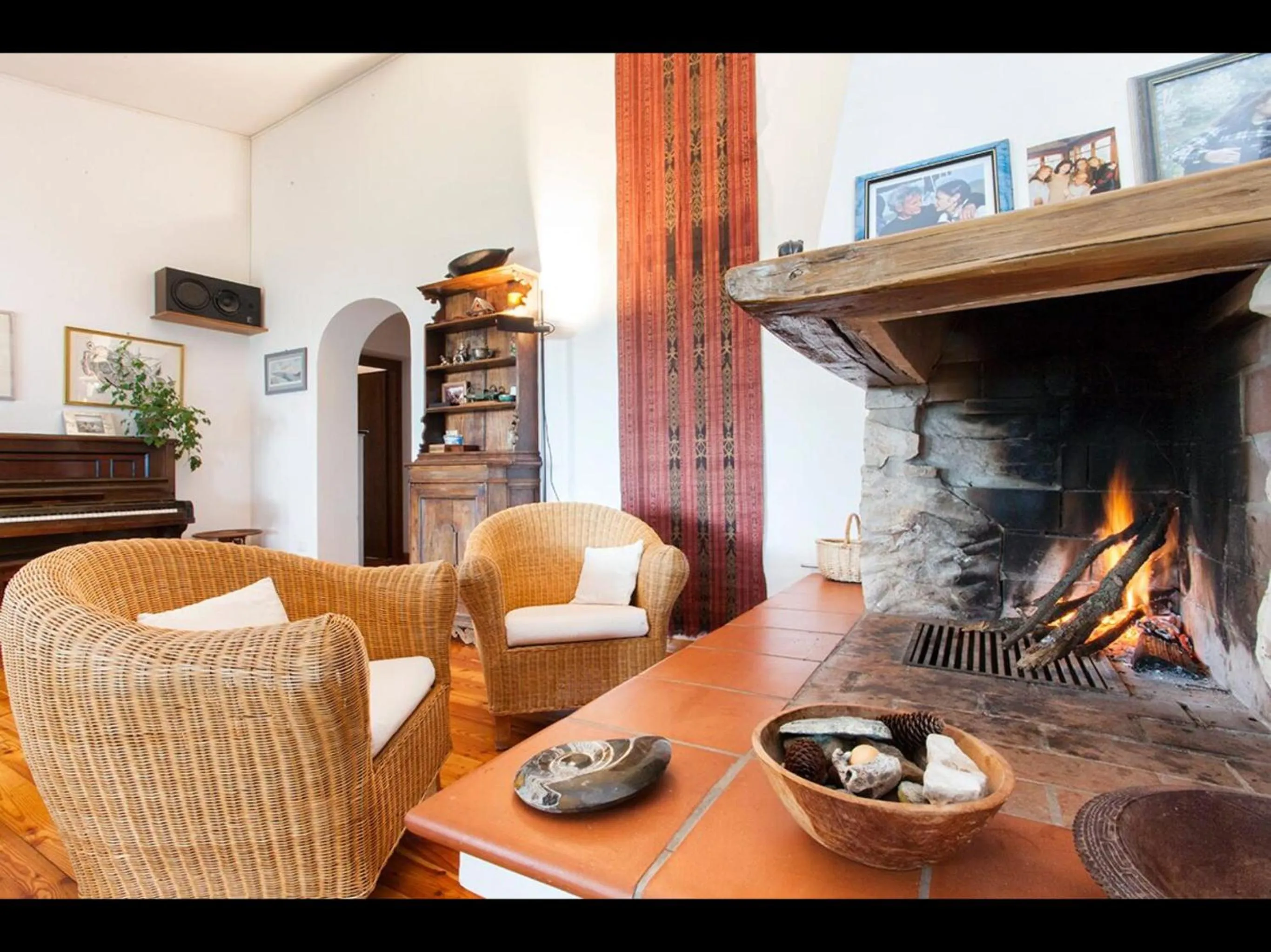 Communal lounge/ TV room in B&B da Odila