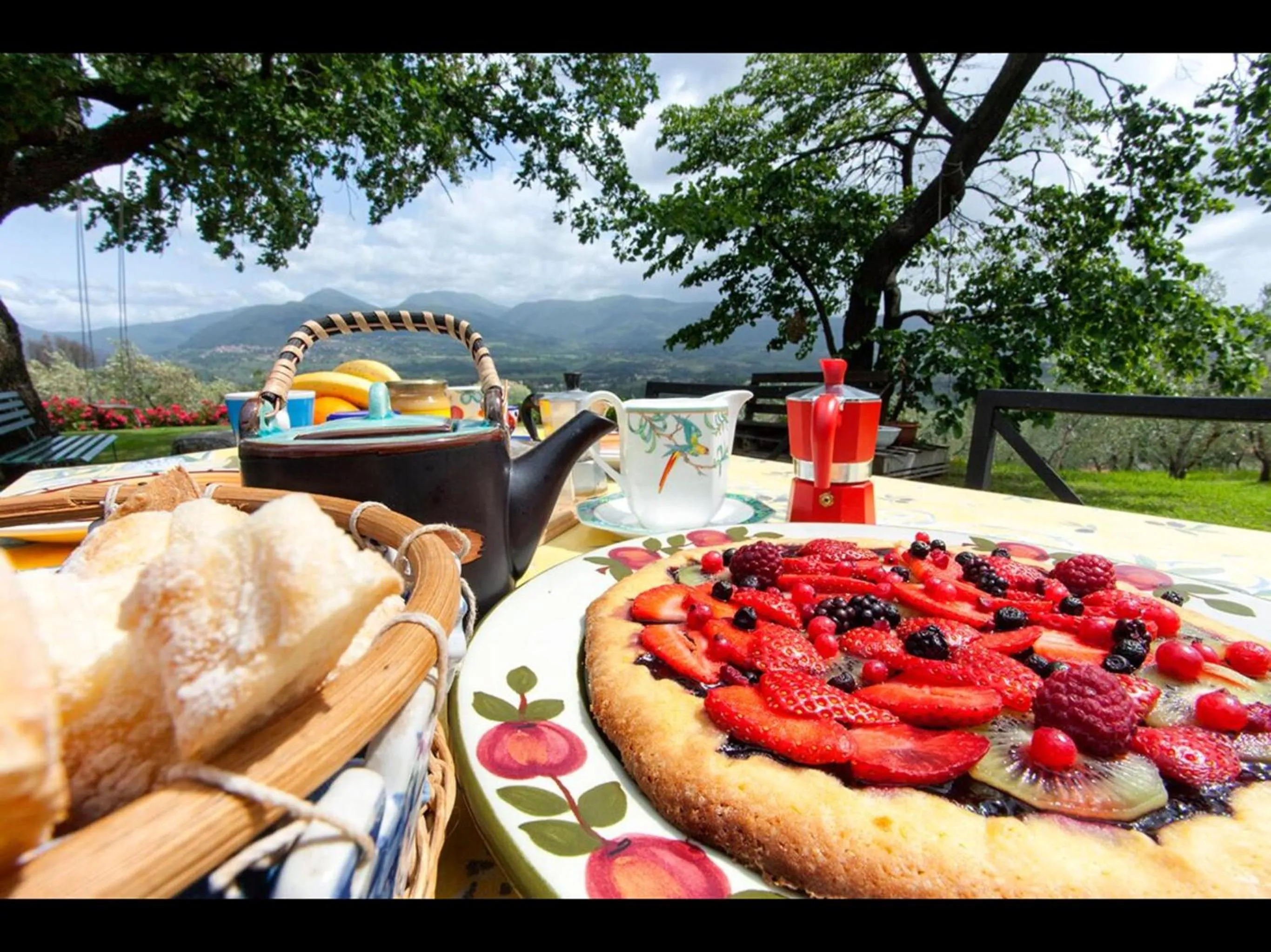 Italian breakfast in B&B da Odila