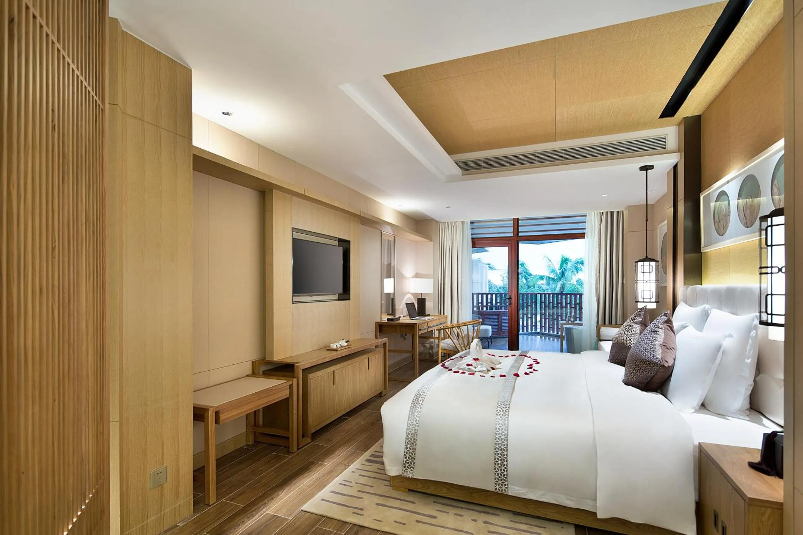 Photo of the whole room in Wyndham Grand Plaza Royale Wenchang