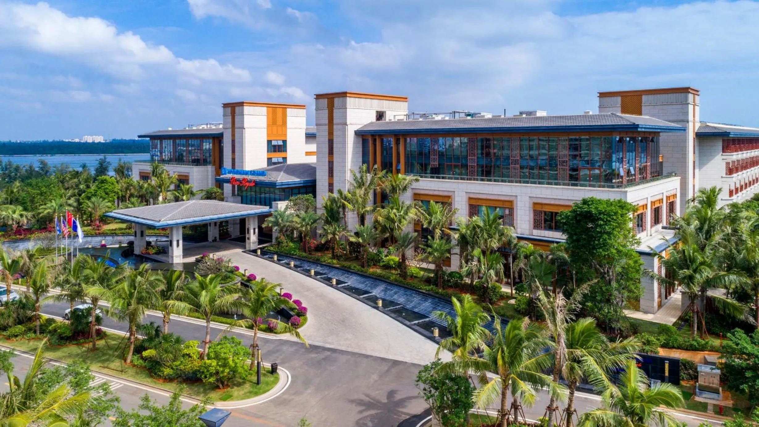 Property building in Wyndham Grand Plaza Royale Wenchang