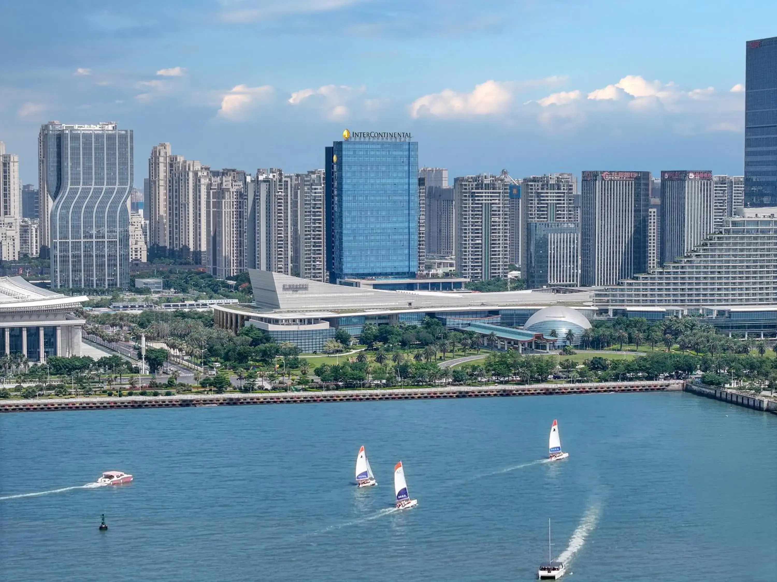 Property building in InterContinental Xiamen by IHG Property building in InterContinental Xiamen by IHG