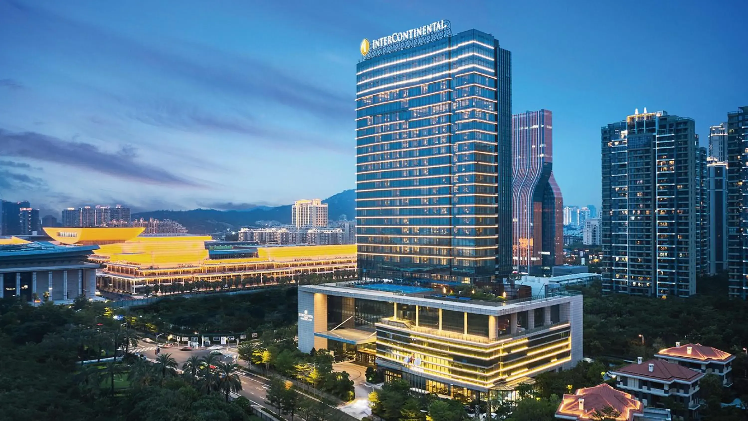 Property building in InterContinental Xiamen by IHG Property building in InterContinental Xiamen by IHG