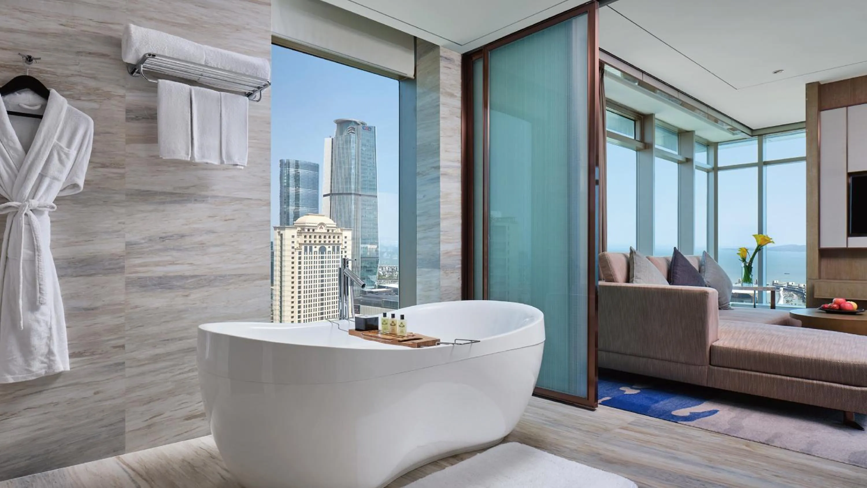 Bathroom in InterContinental Xiamen by IHG