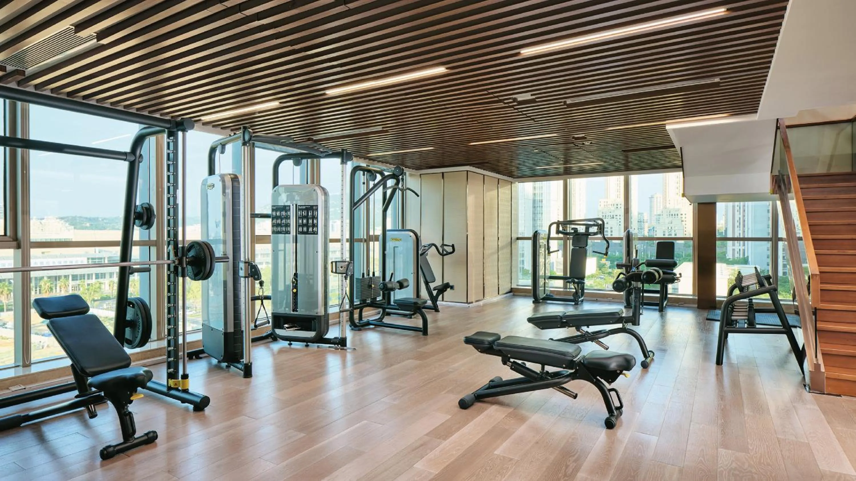 Fitness centre/facilities in InterContinental Xiamen by IHG