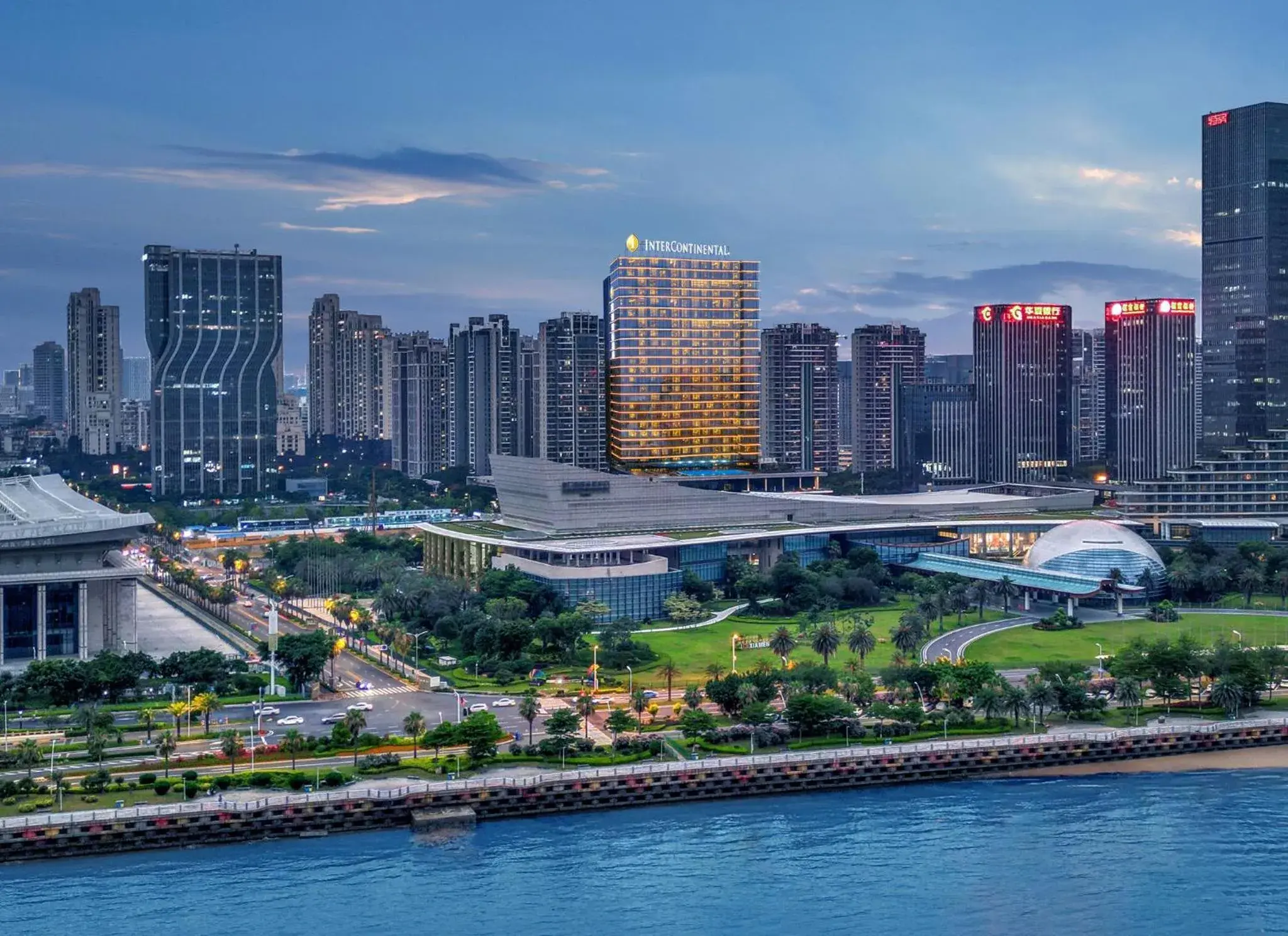 Property building in InterContinental Xiamen by IHG Property building in InterContinental Xiamen by IHG