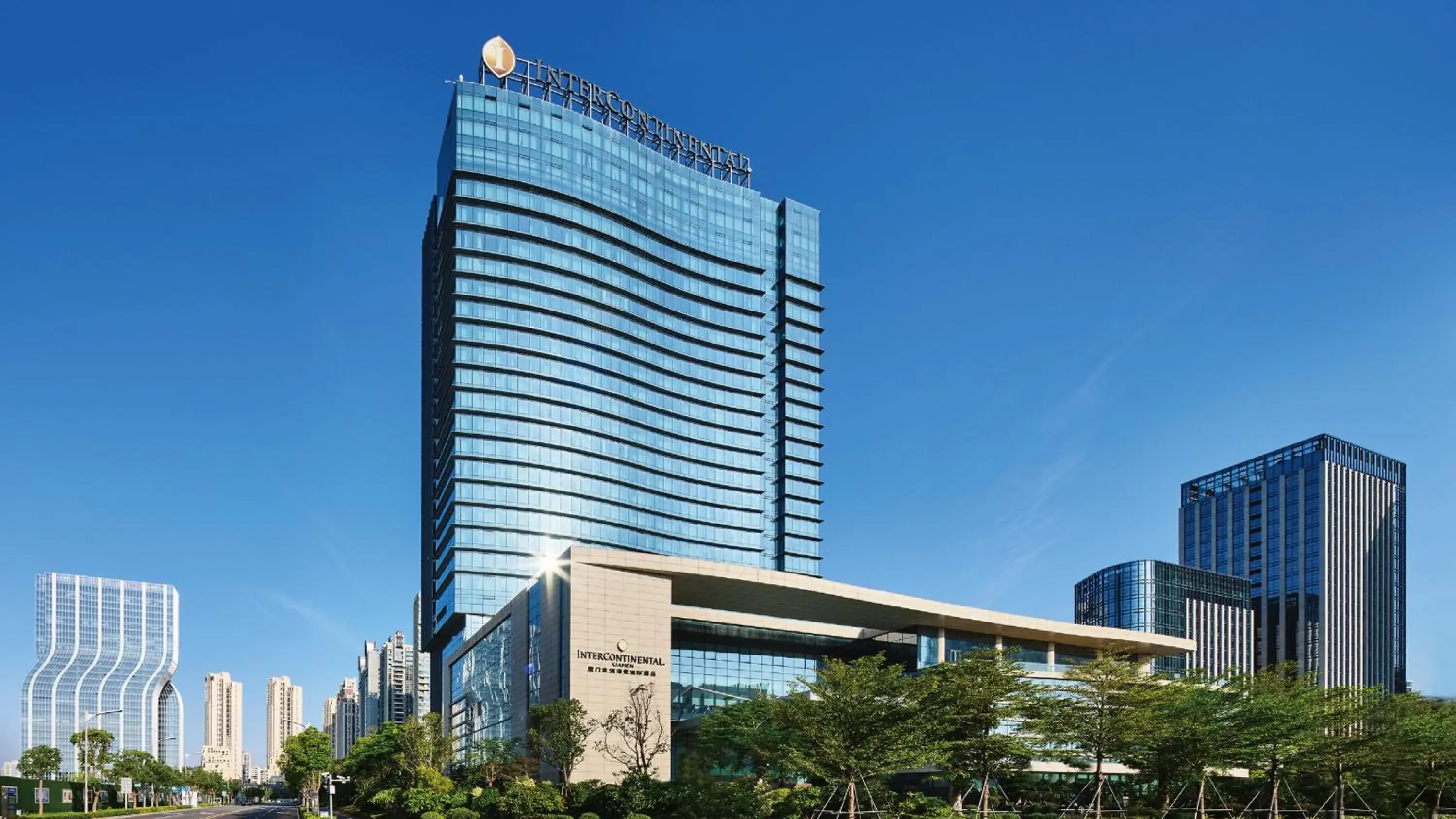 Property building in InterContinental Xiamen by IHG Property building in InterContinental Xiamen by IHG
