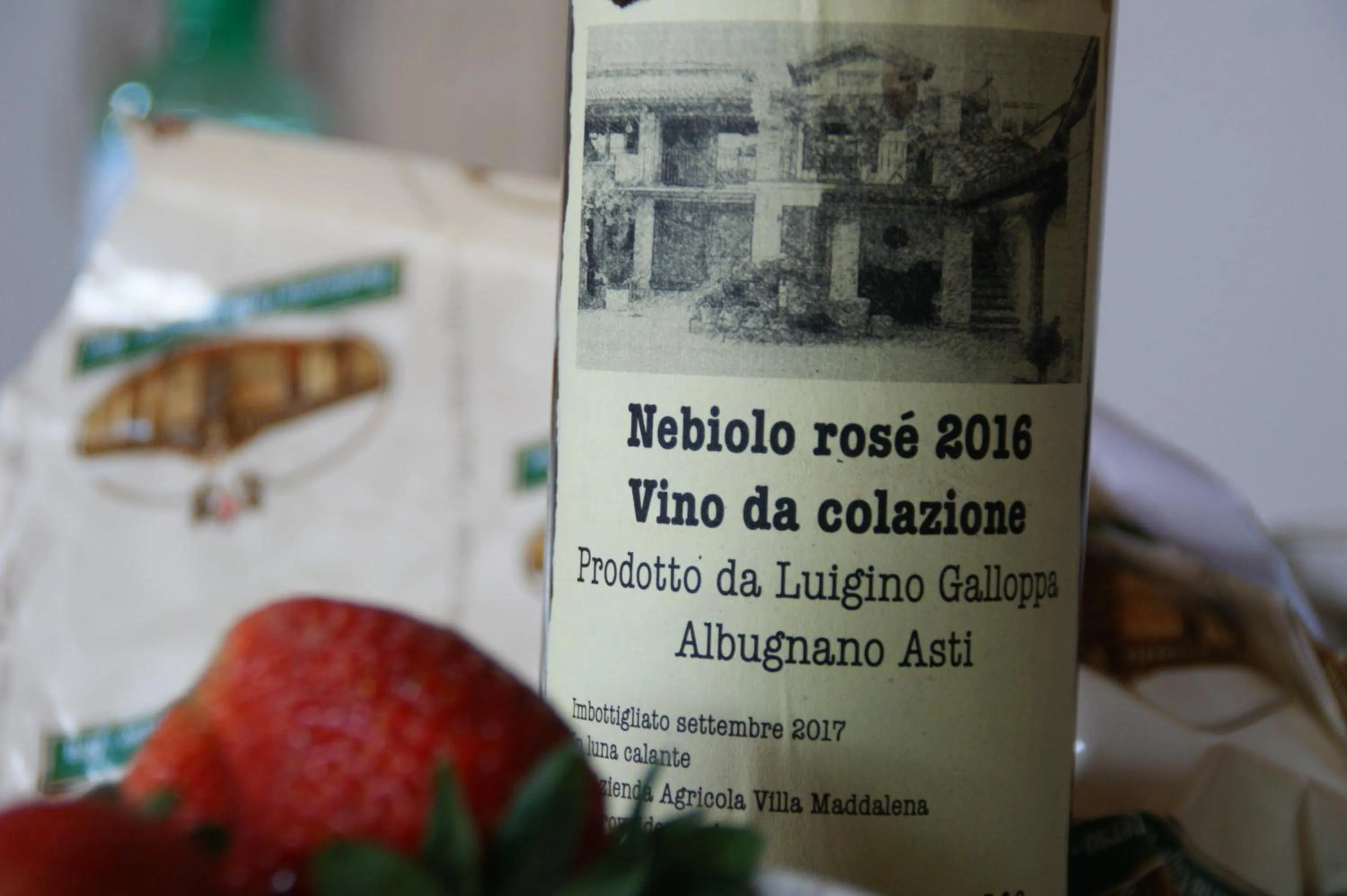 Alcoholic drinks in Villa Maddalena