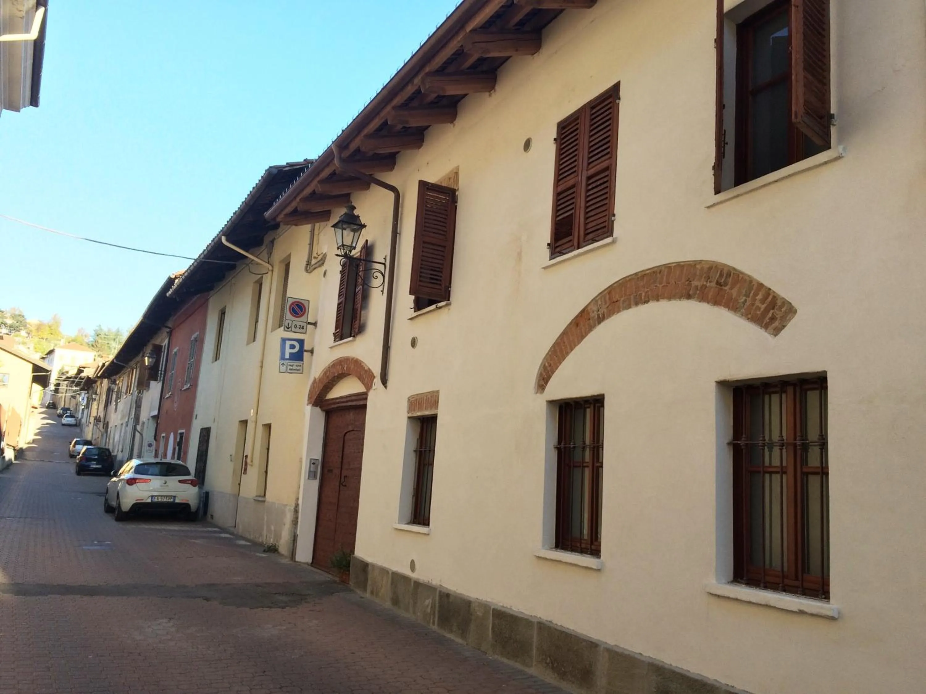 Facade/entrance in Villa Maddalena