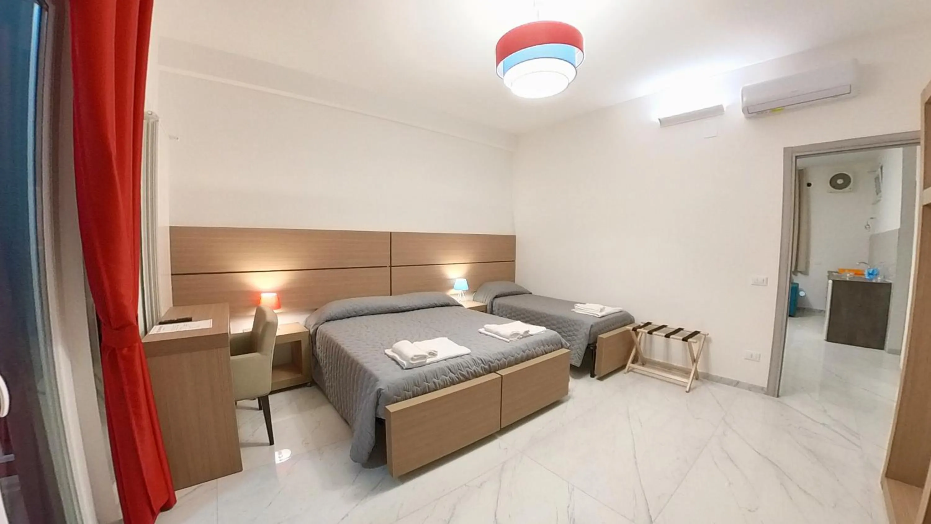 Bed in San Cataldo Hotel