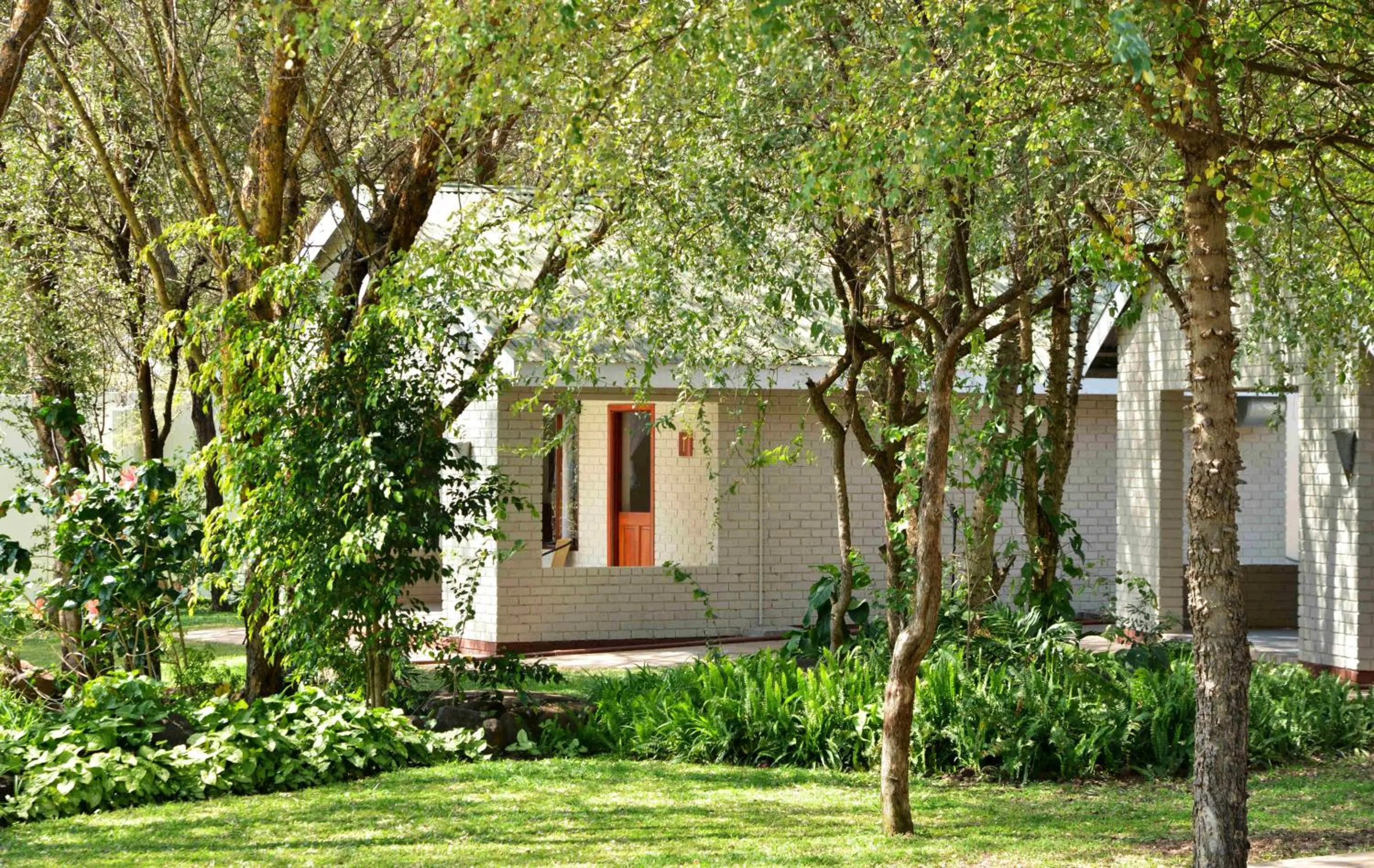 Facade/entrance in River View Lodge