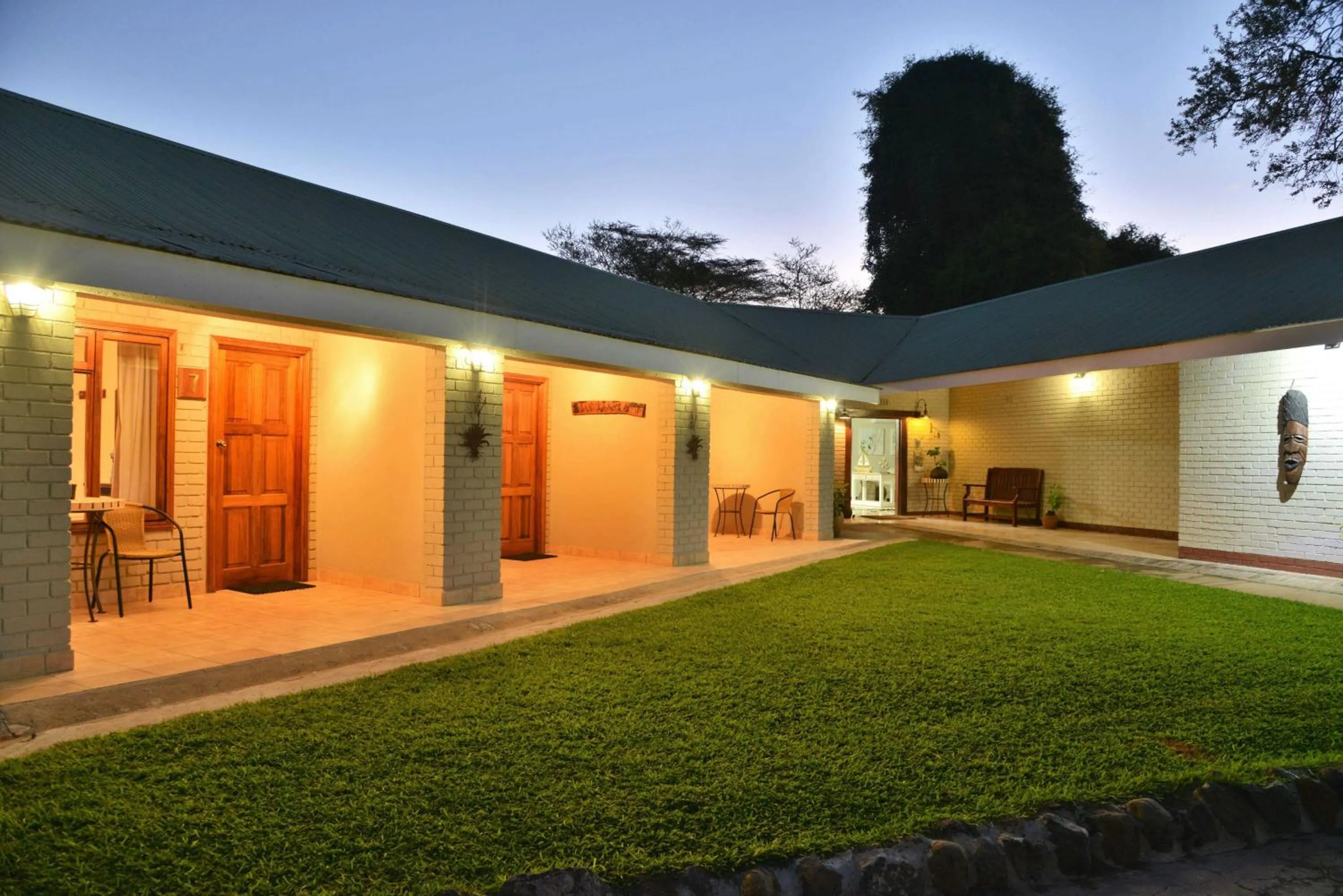 On site in River View Lodge