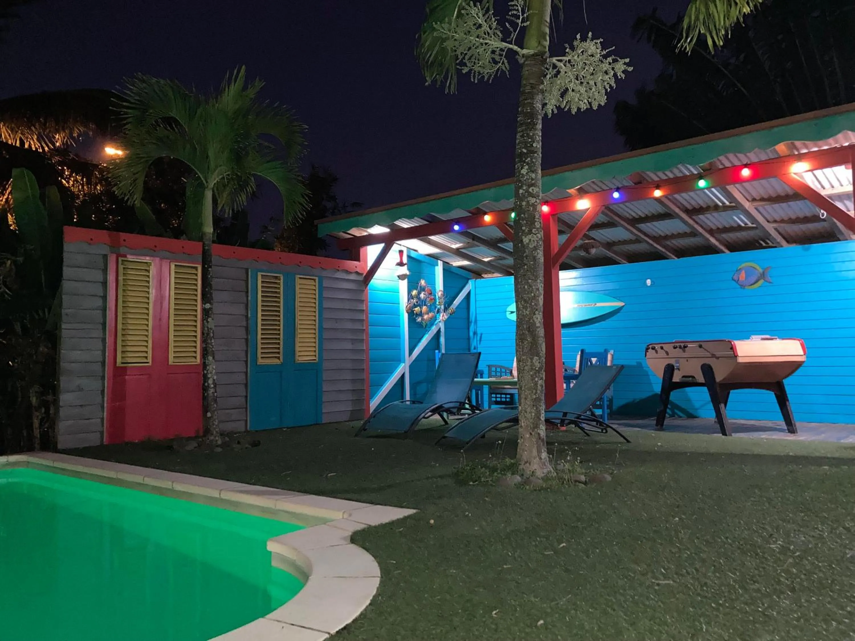Swimming pool in Piton Bungalows Ecolodges