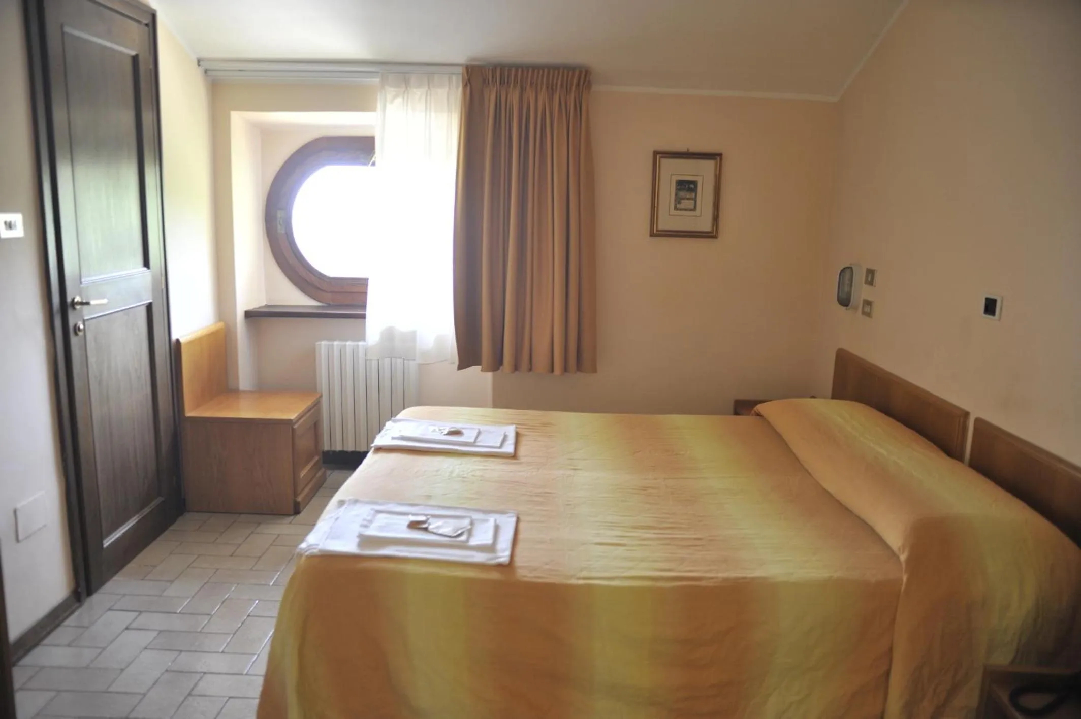 Bed in Hotel Fontemaggio