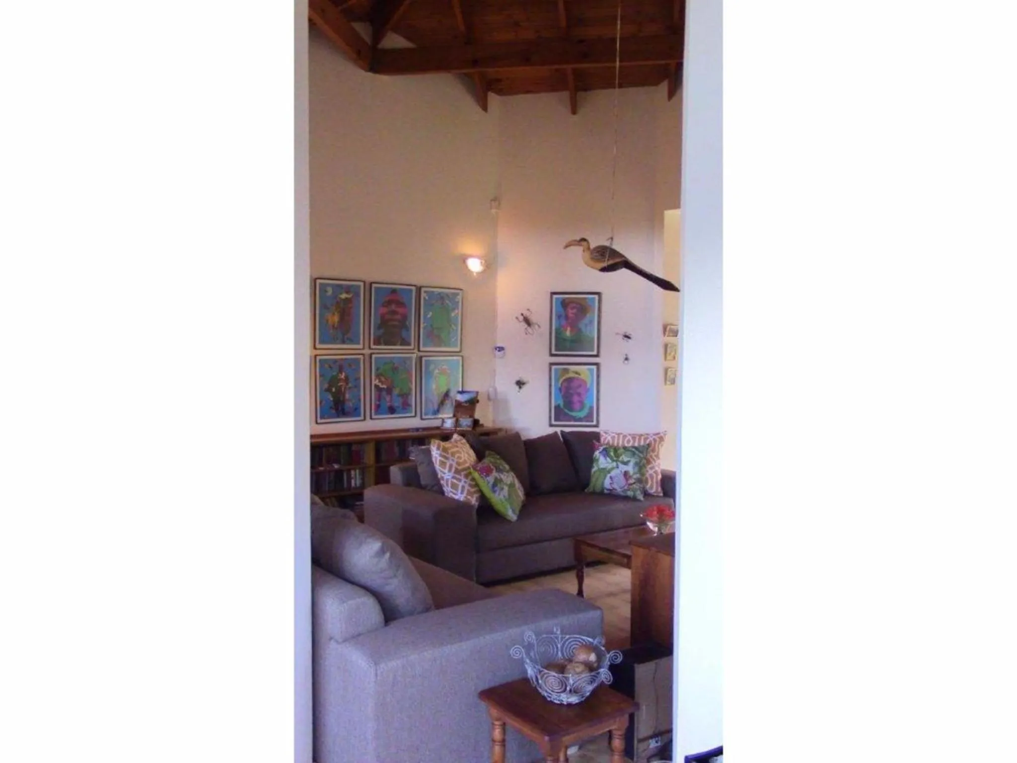 Seating area in Forest Nest Cottage, Tsitsikamma