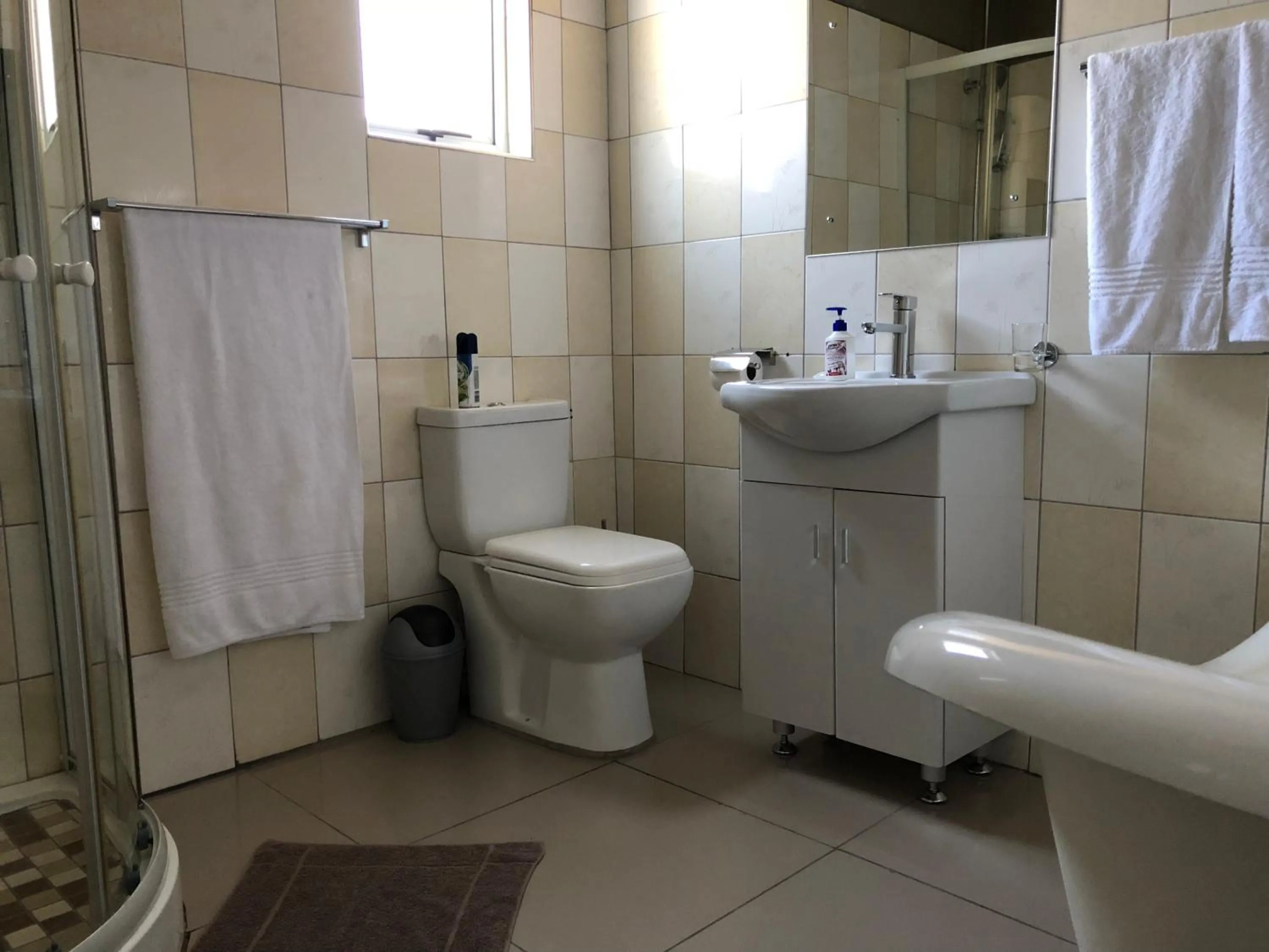 Bathroom in City Lodge Etosha