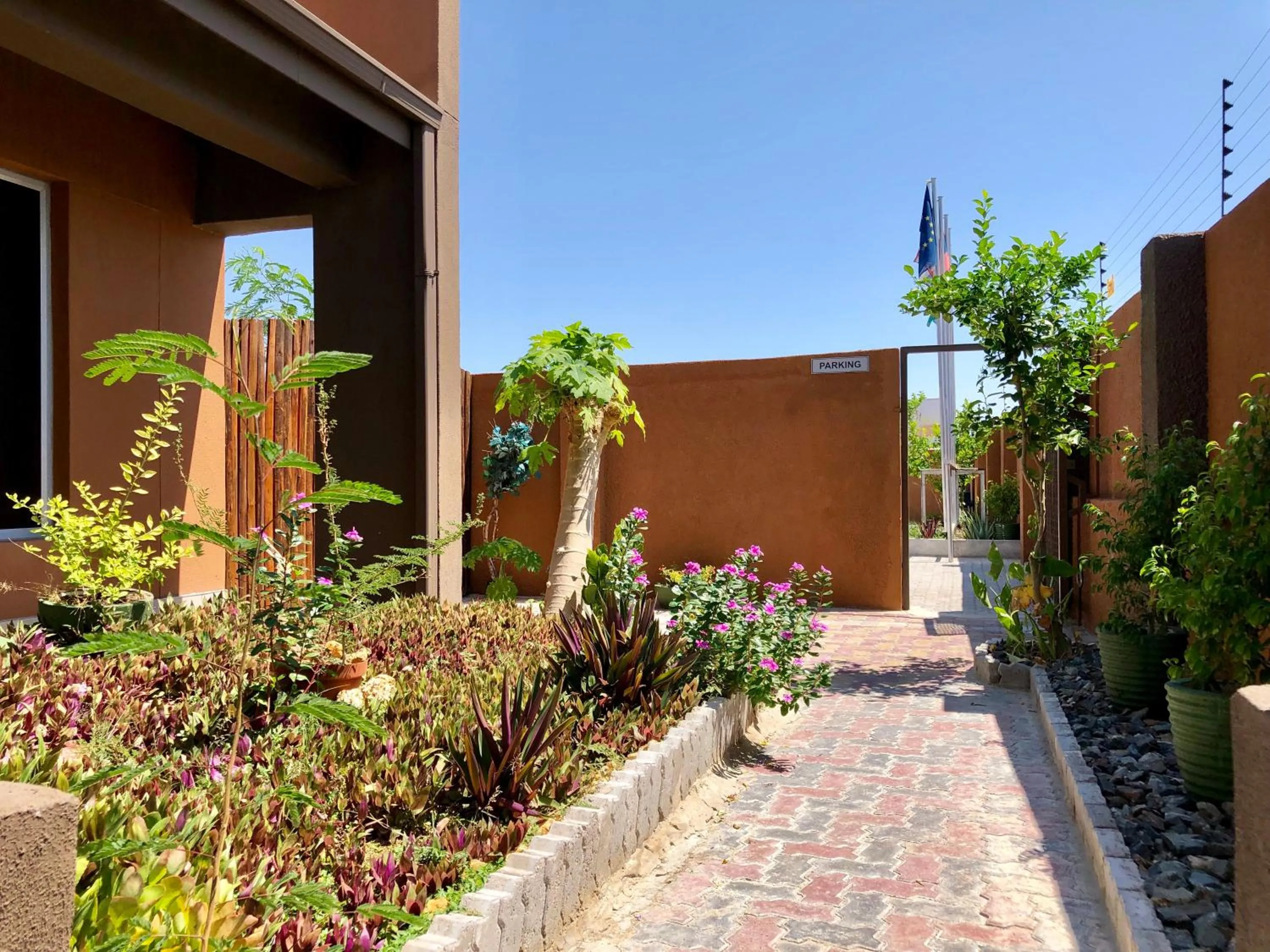 Facade/entrance in City Lodge Etosha