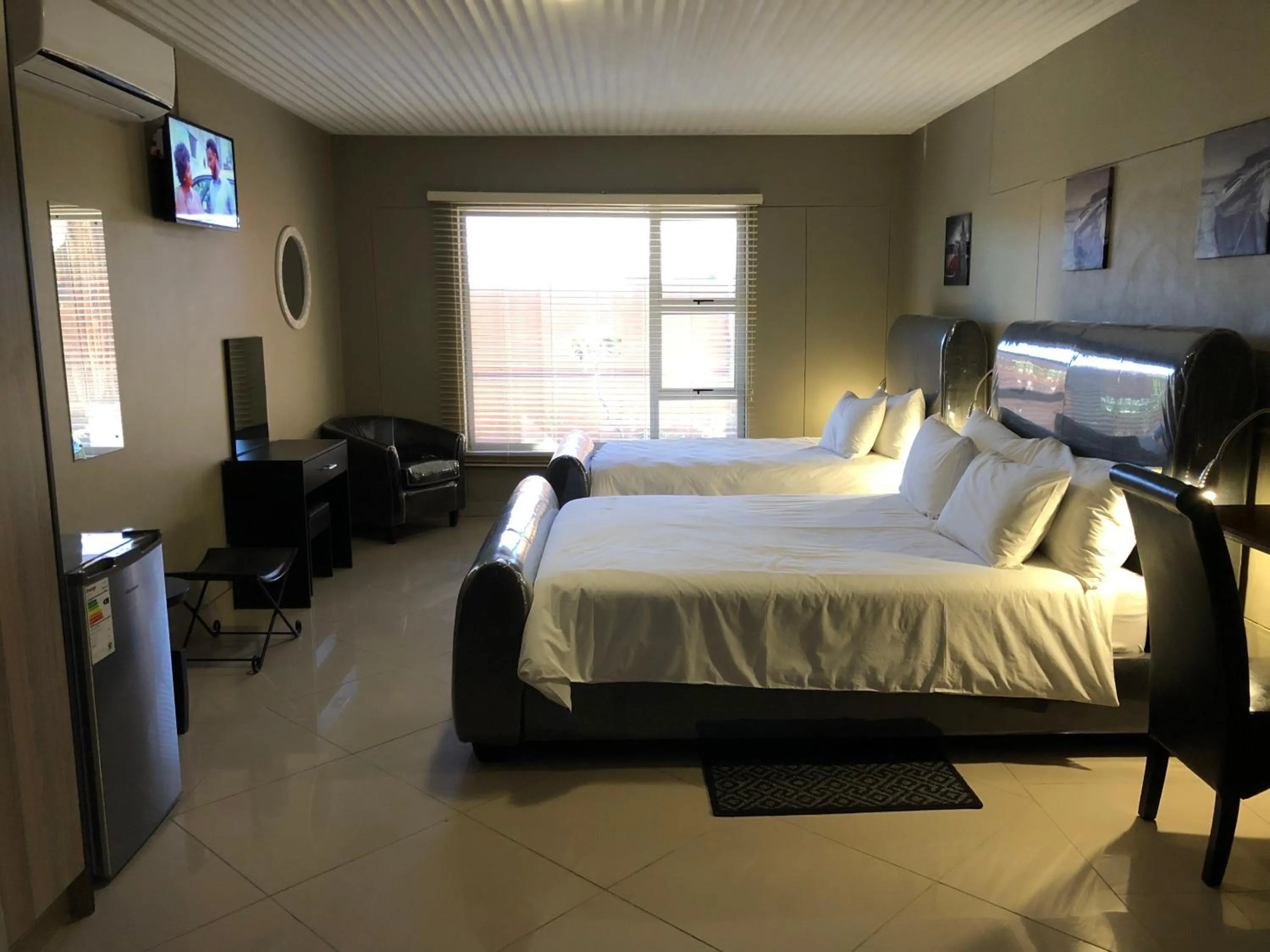 Bed in City Lodge Etosha