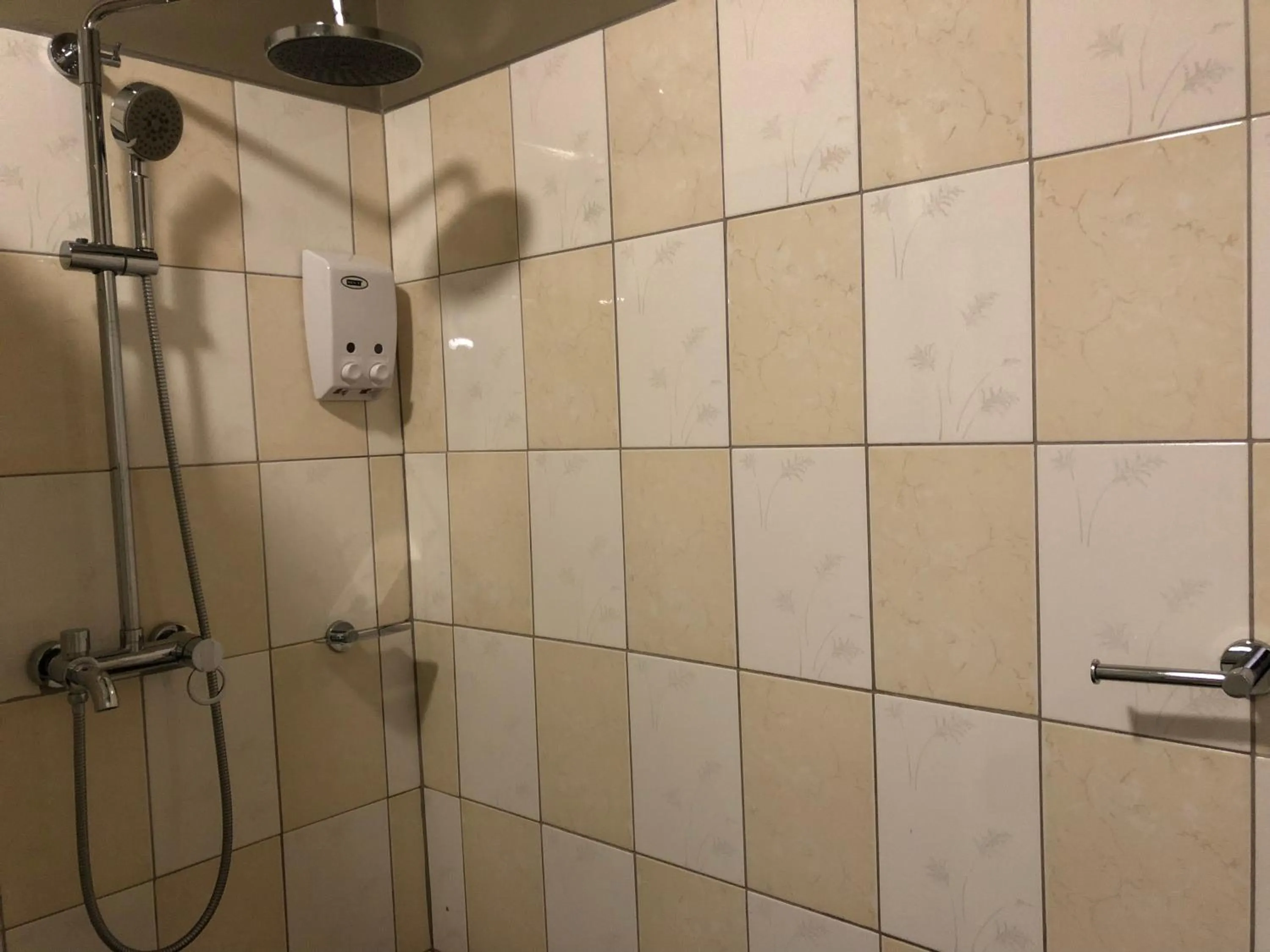 Shower in City Lodge Etosha