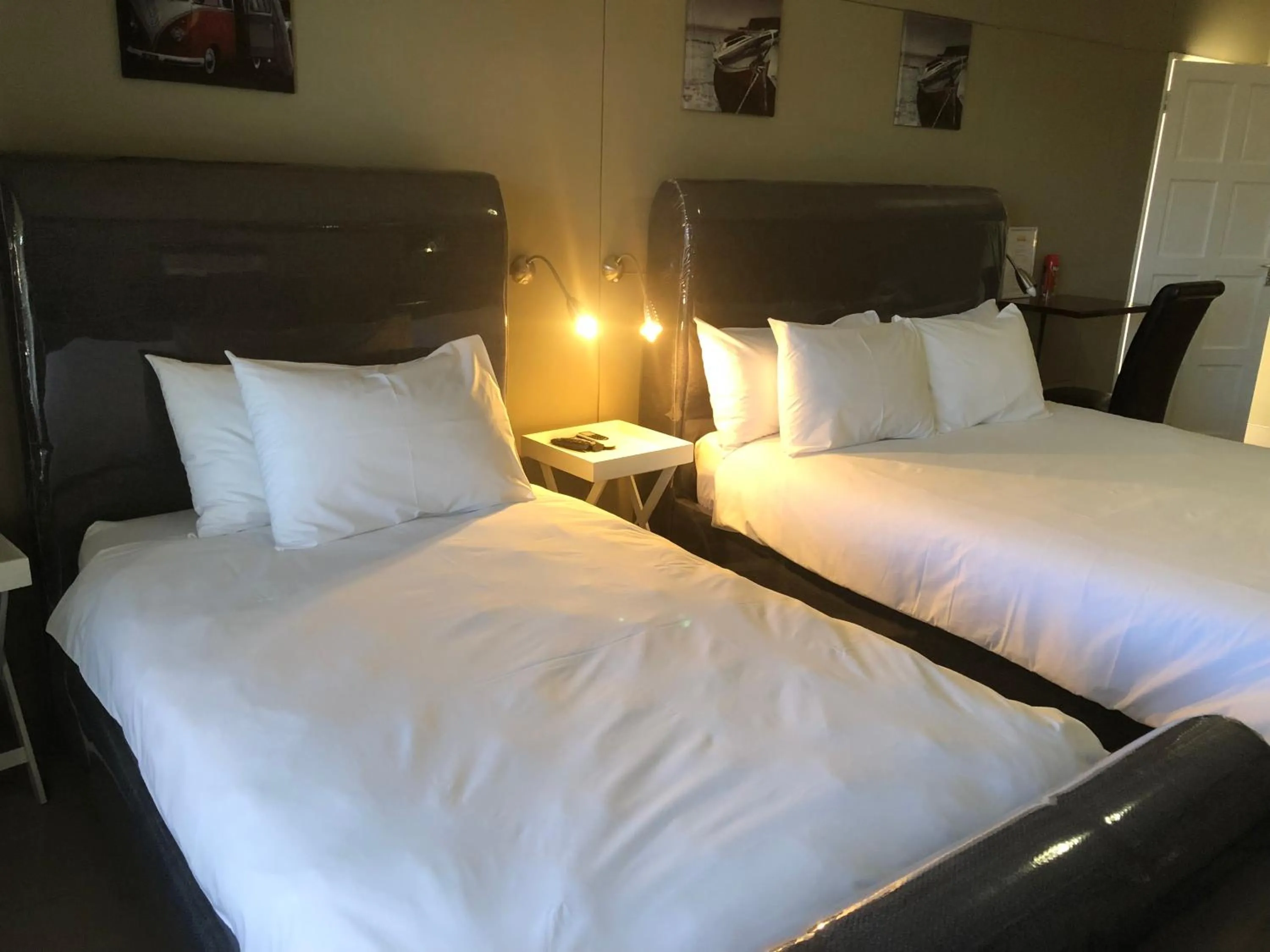 Bed in City Lodge Etosha