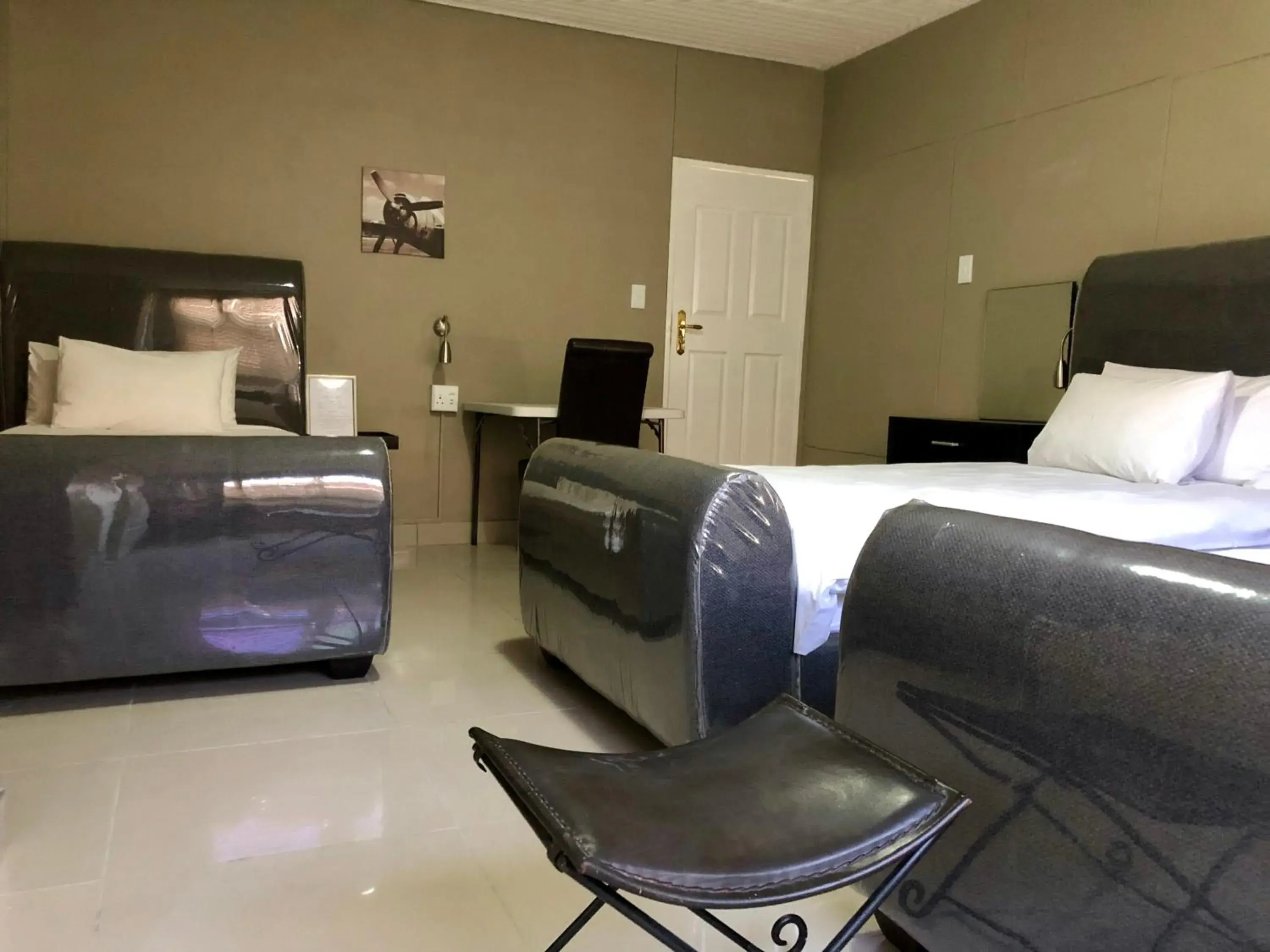 Bed in City Lodge Etosha Bed in City Lodge Etosha