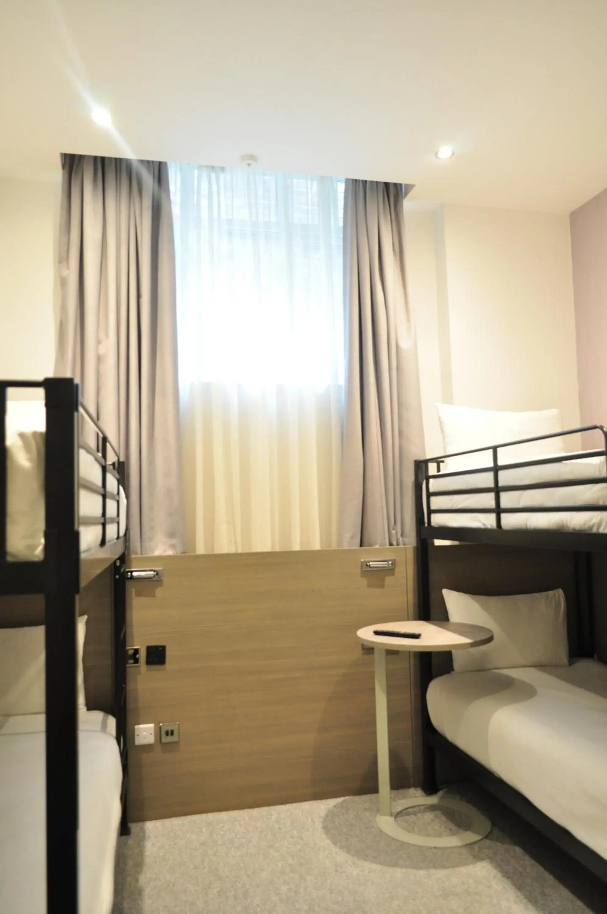 Bedroom, Bed in Heeton Concept Hotel - Kensington London Bedroom, Bed in Heeton Concept Hotel - Kensington London