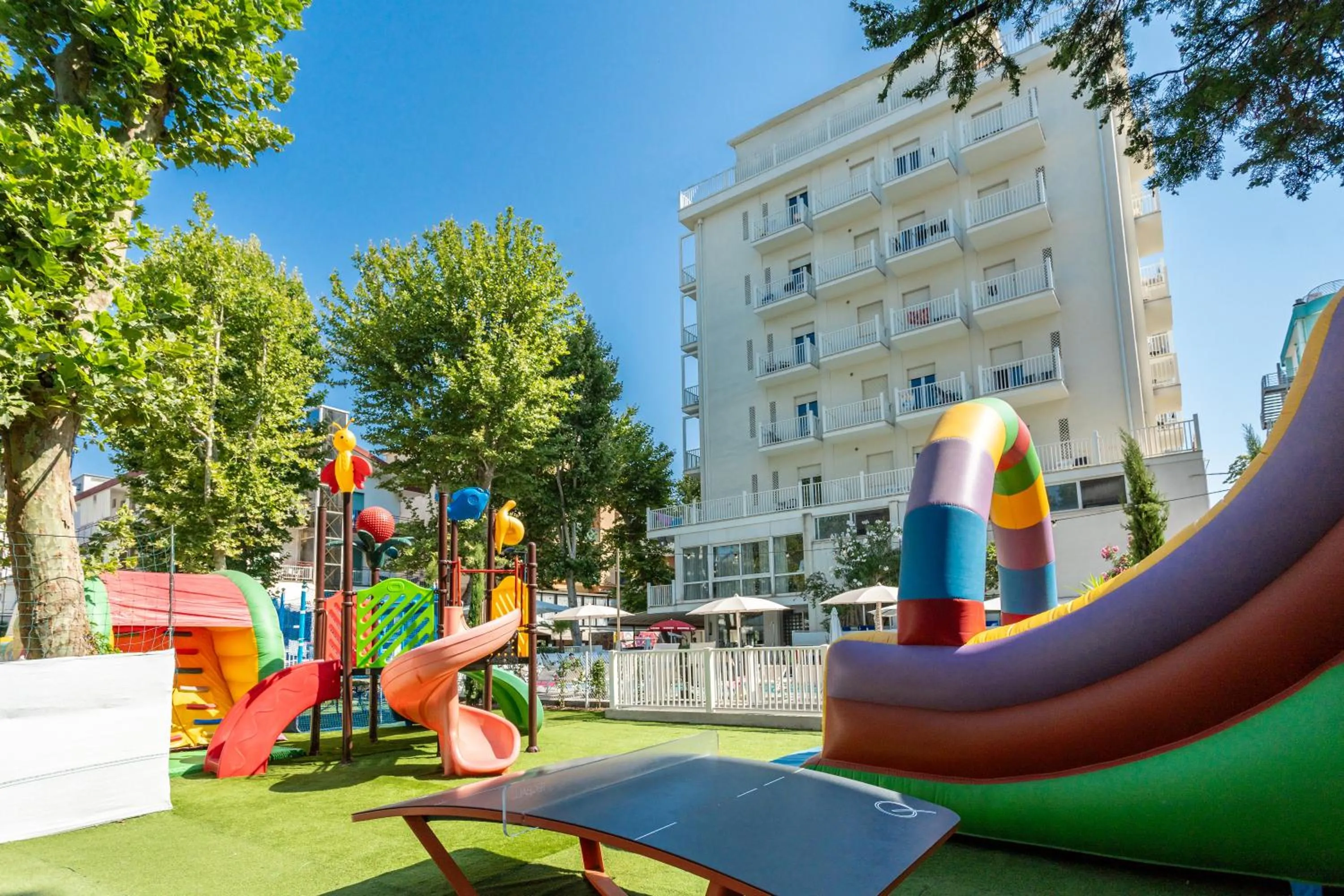 Children play ground in Hotel Aiglon