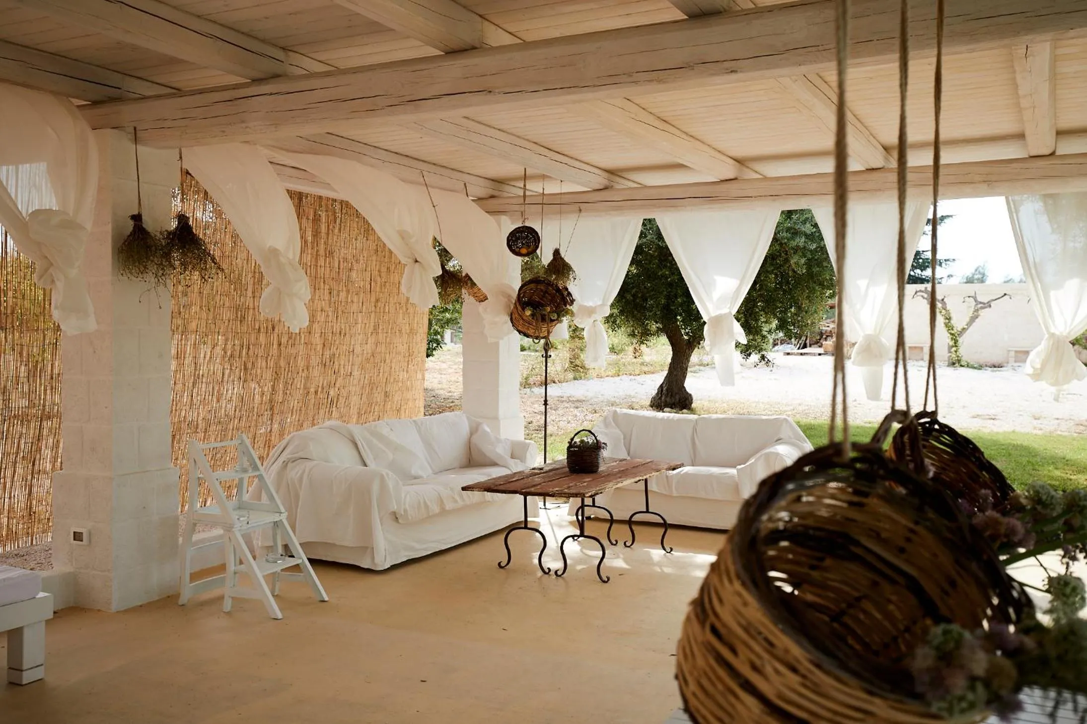 Balcony/Terrace in Masseria Almadava
