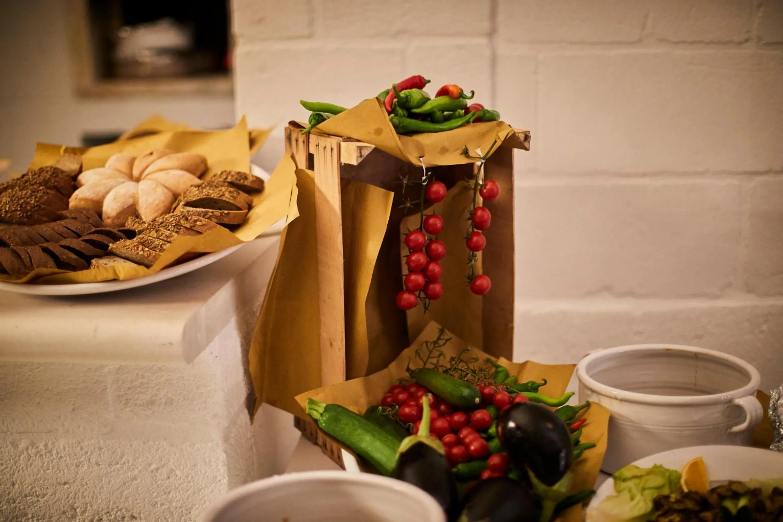 Food and drinks in Masseria Almadava