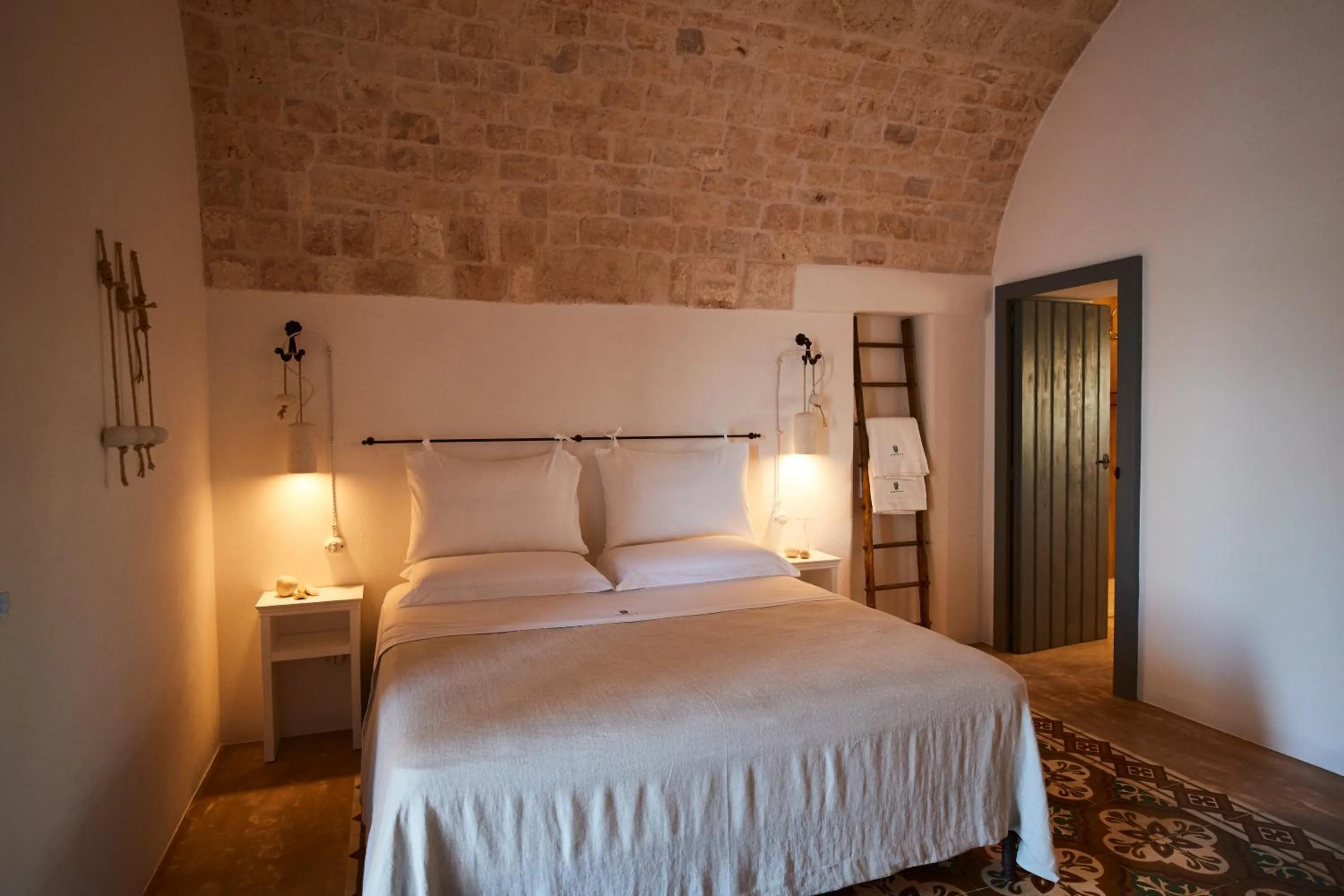 Bed in Masseria Almadava