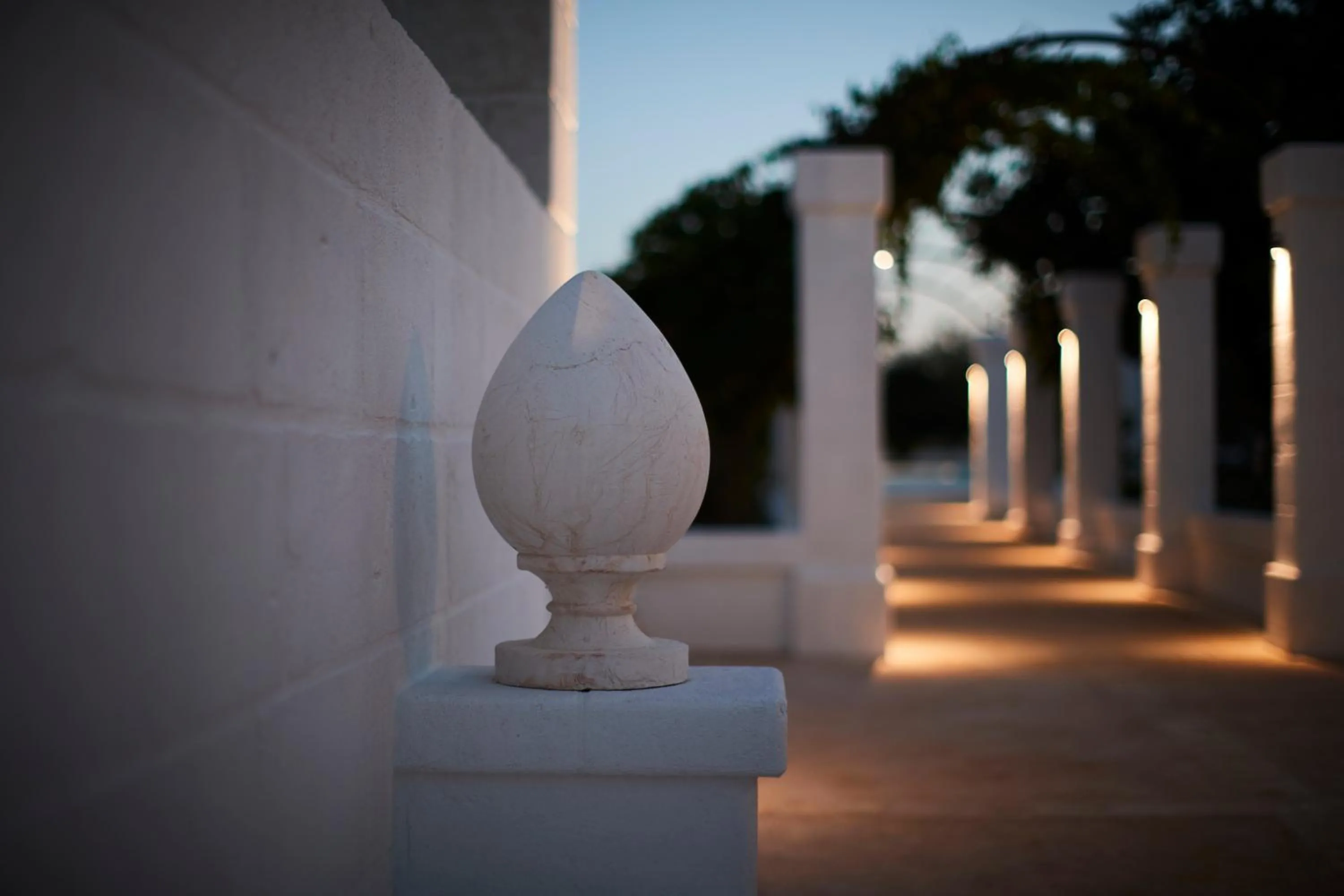 Decorative detail in Masseria Almadava