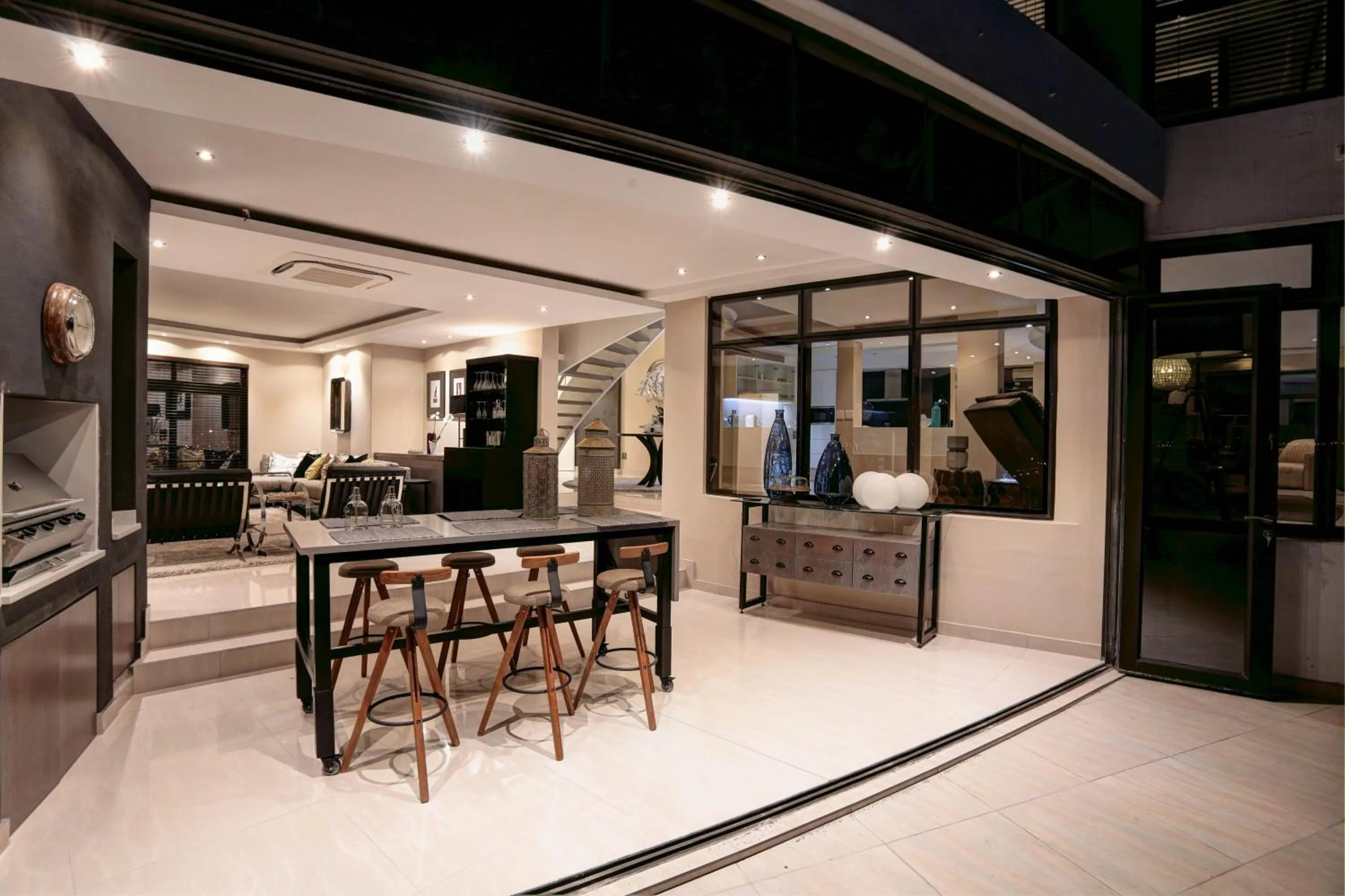 Seating area in Ocean View Penthouse