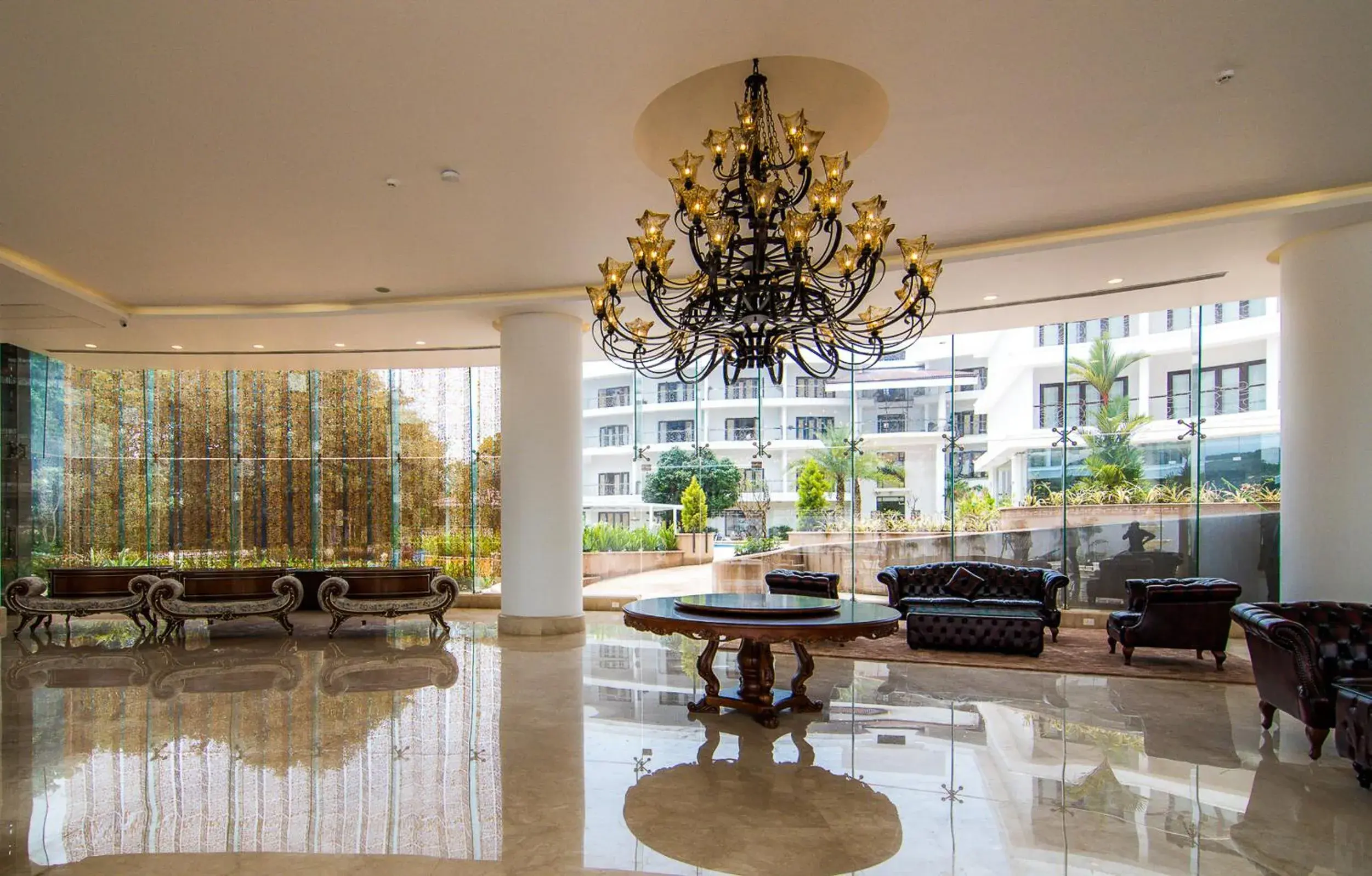Lobby or reception in Park Regis Goa Lobby or reception in Park Regis Goa