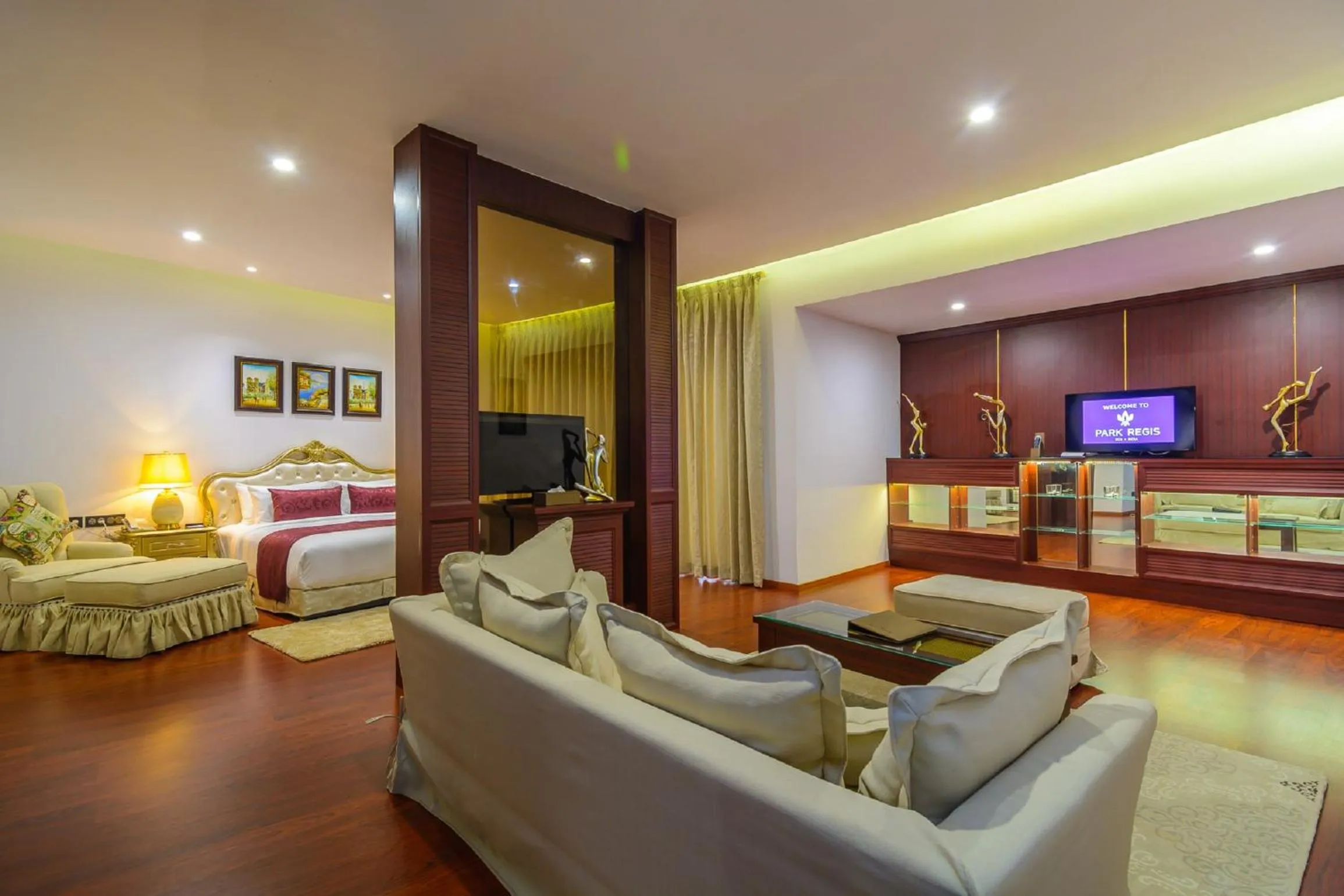 Living room in Park Regis Goa