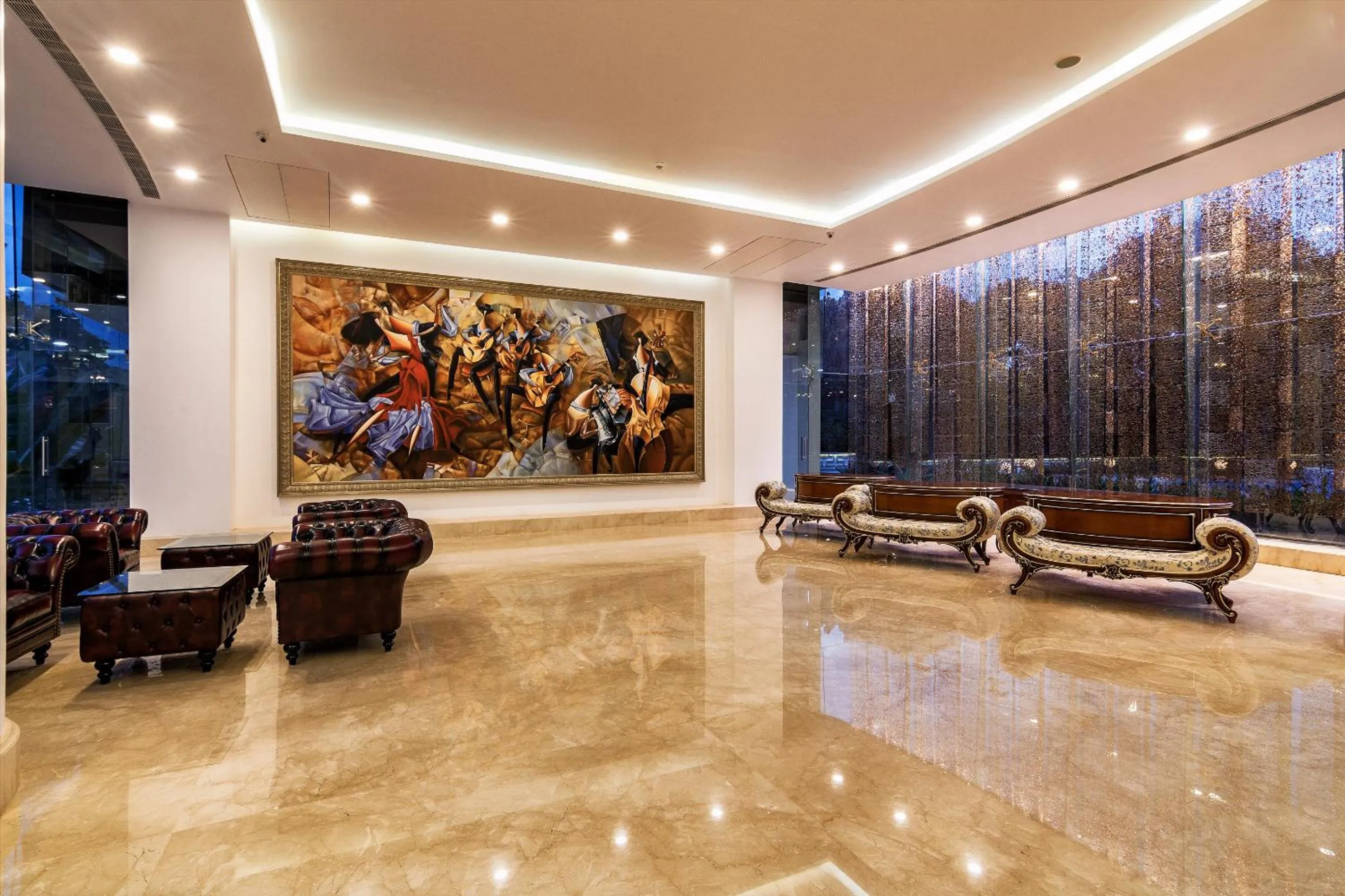 Lobby or reception in Park Regis Goa