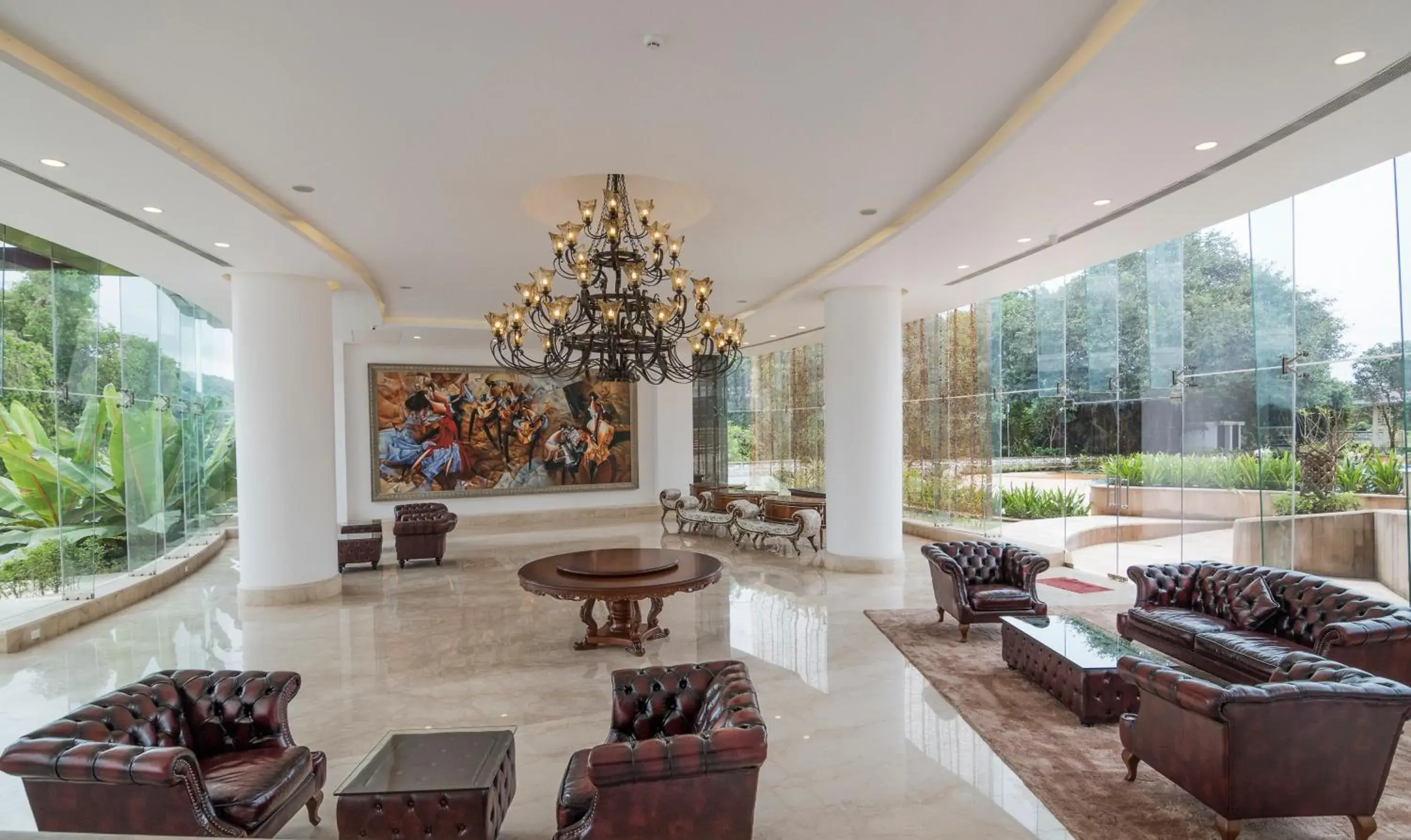 Lobby or reception in Park Regis Goa Lobby or reception in Park Regis Goa