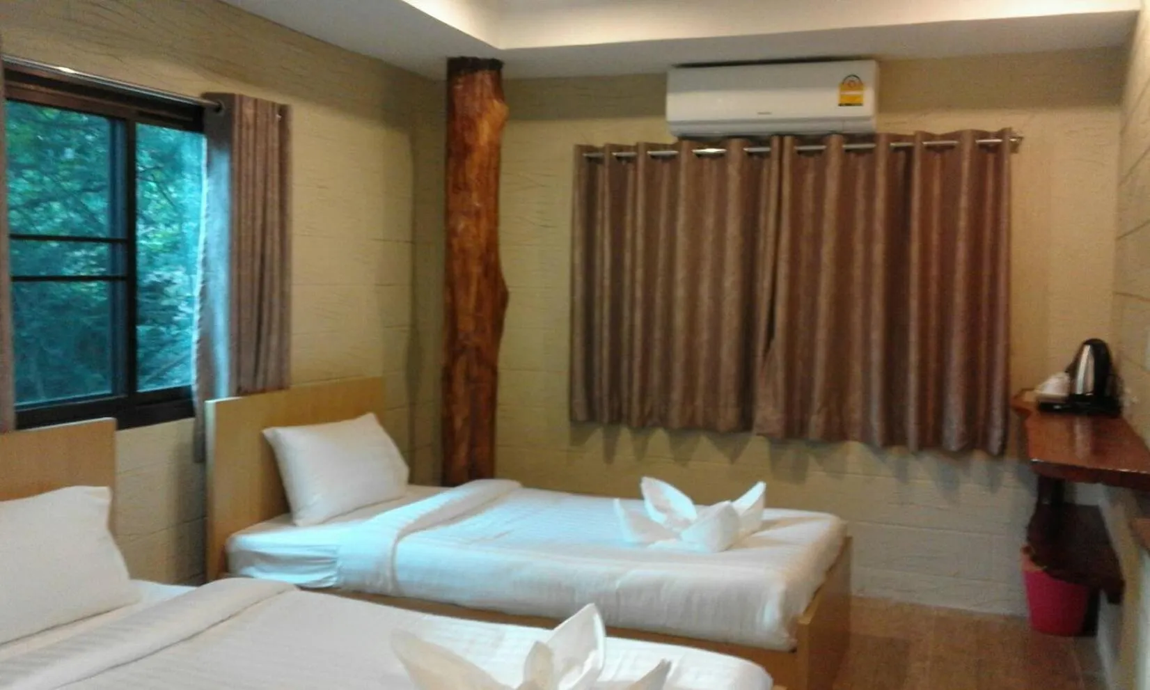 Bed in Treasure Inn Khaoyai